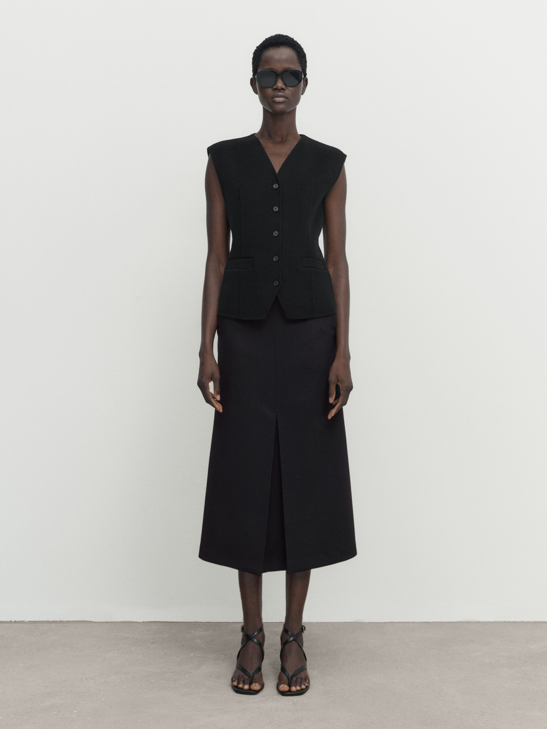 Jupe plissée massimo dutti online