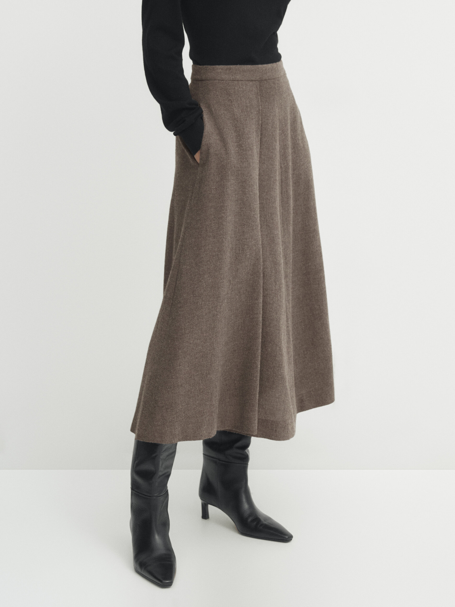 Jupe massimo dutti clearance
