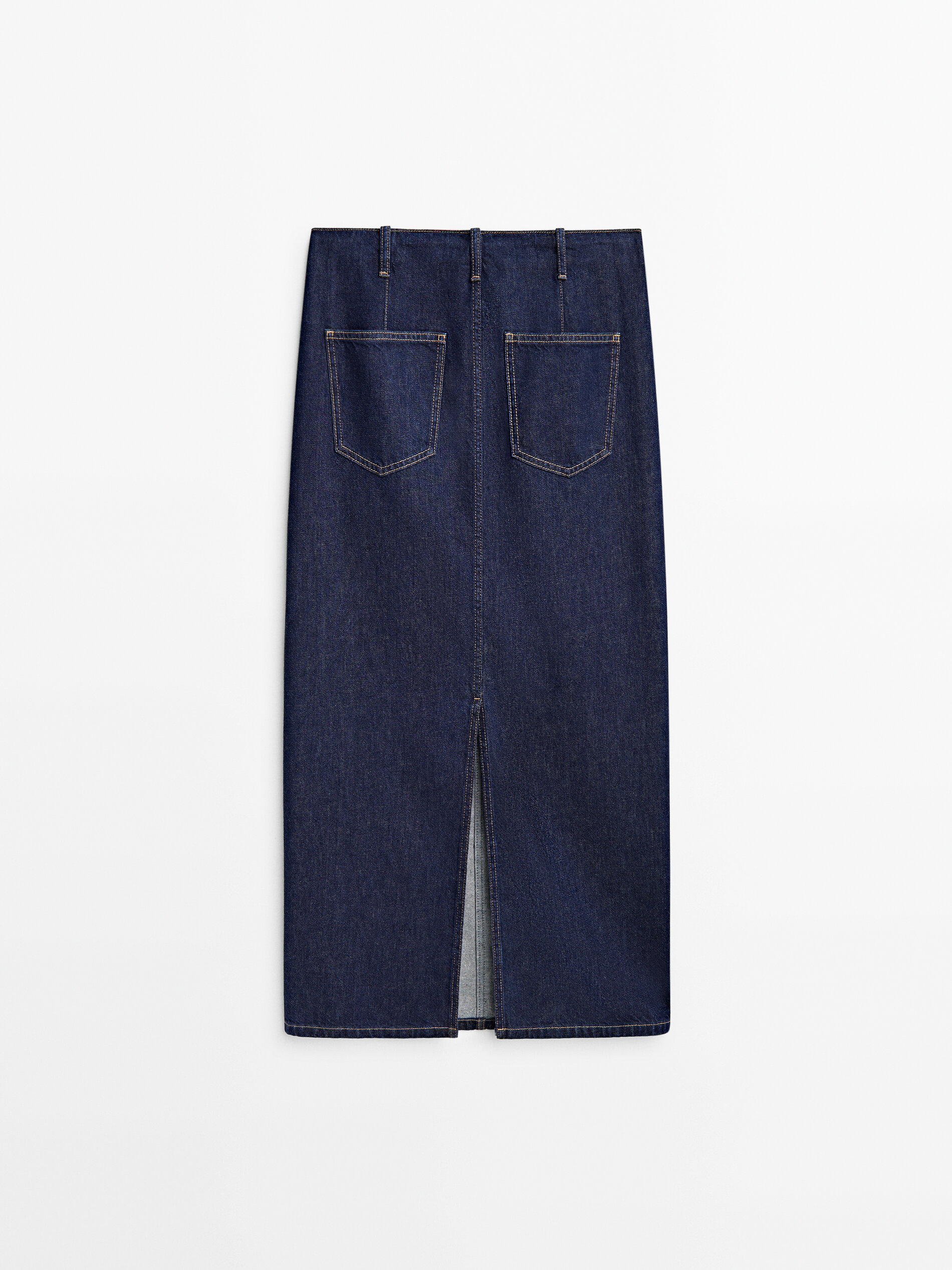 Massimo dutti denim sales skirt