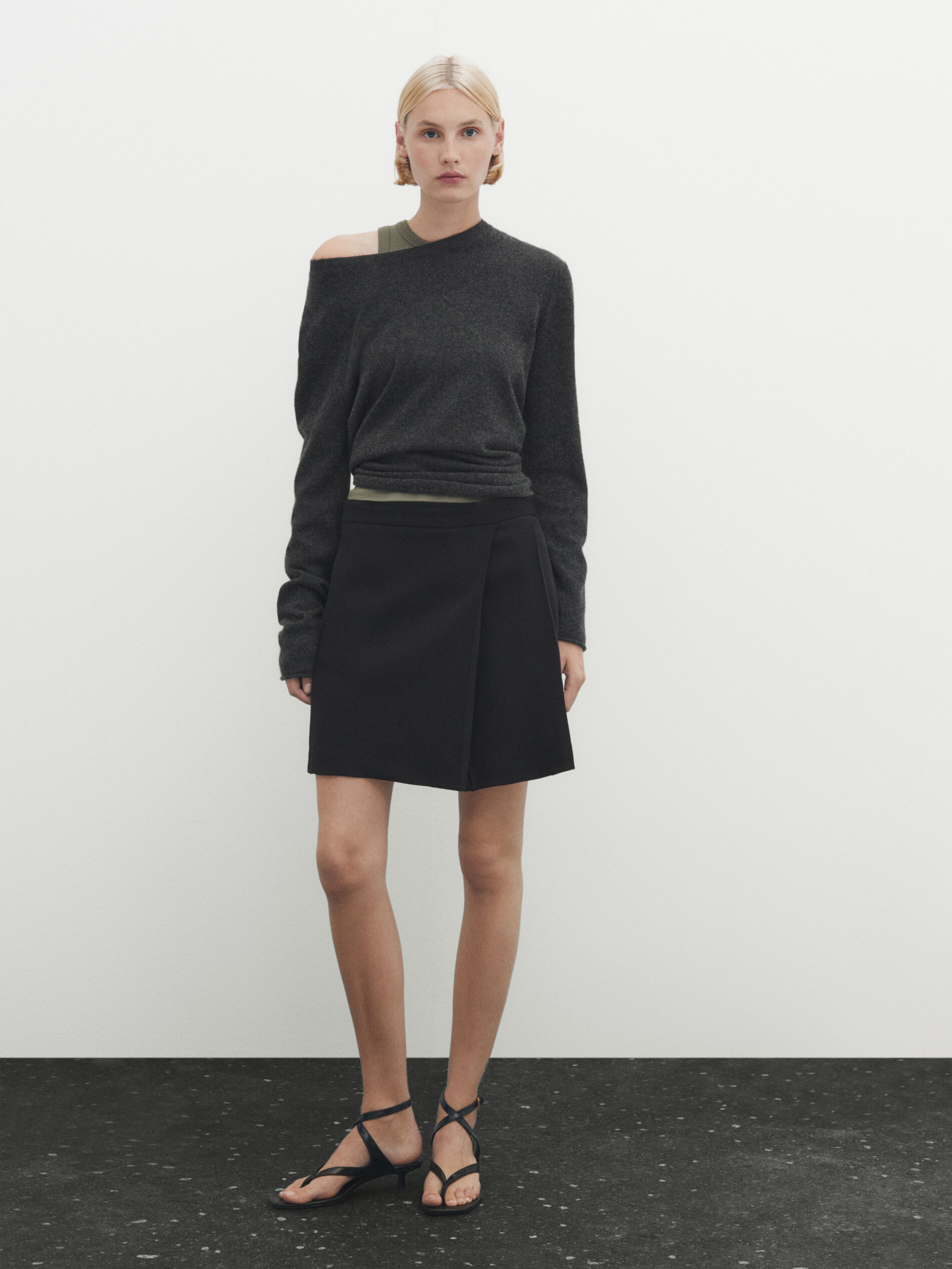Jupe plissée massimo dutti shop