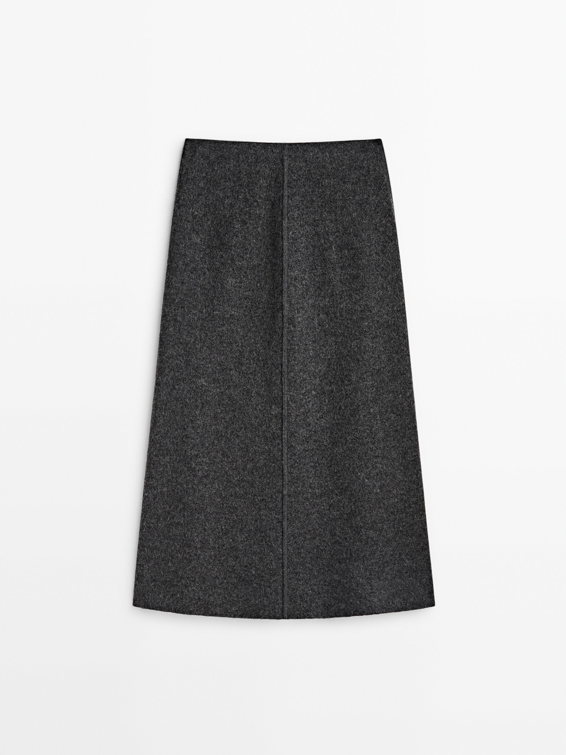Jupe sales midi grise