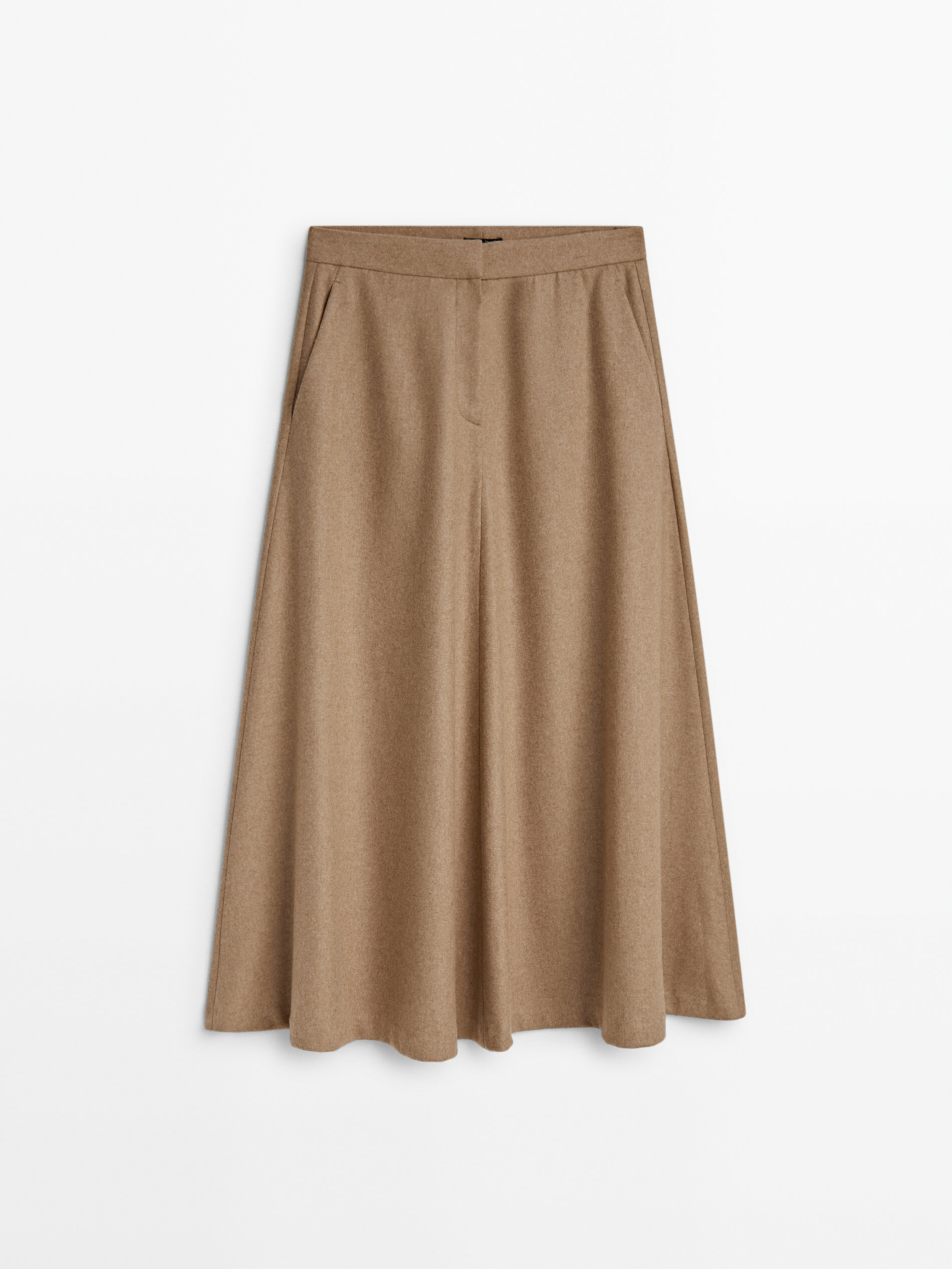 Jupe longue top massimo dutti