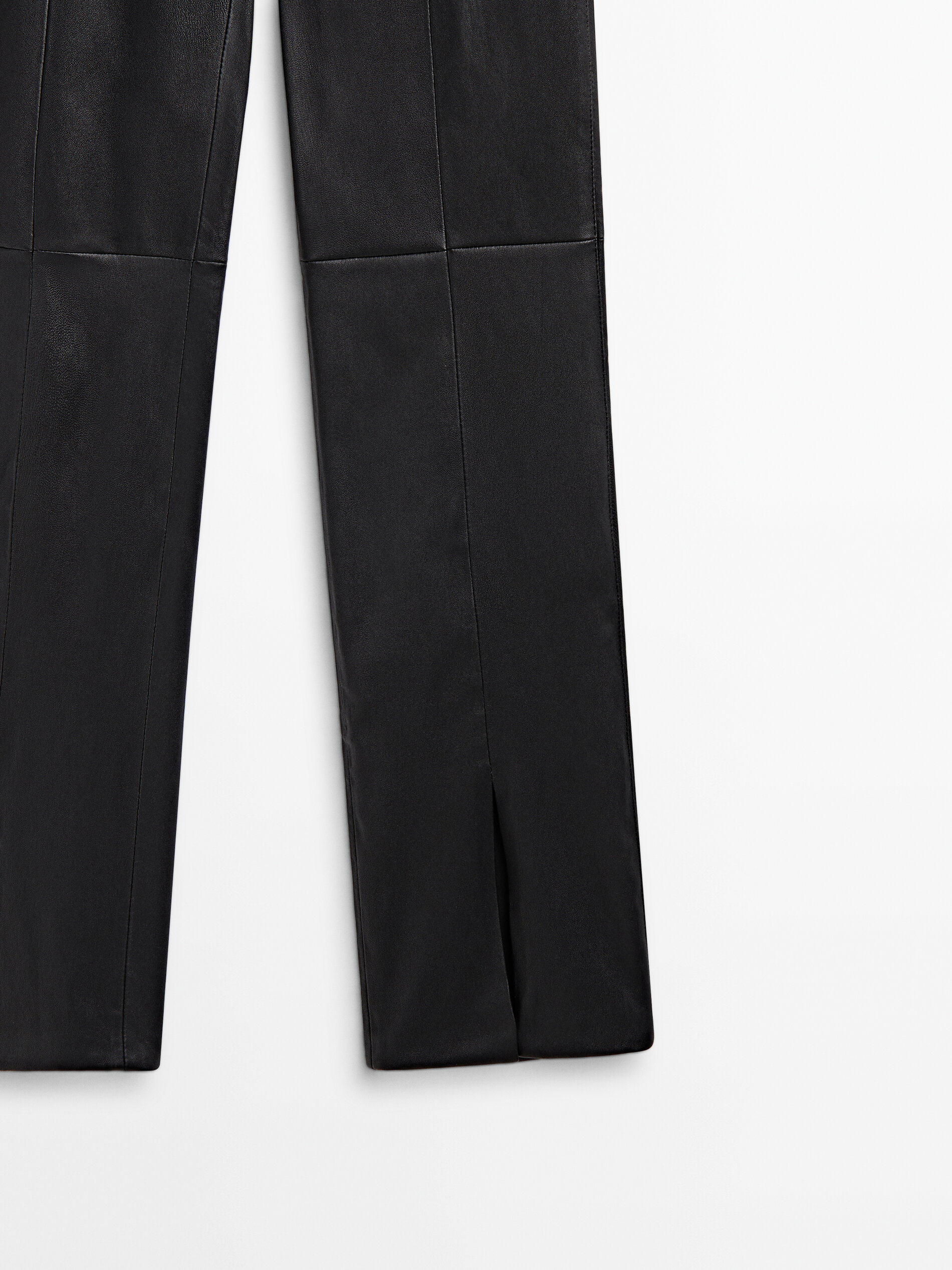 Massimo dutti new arrivals leather trousers