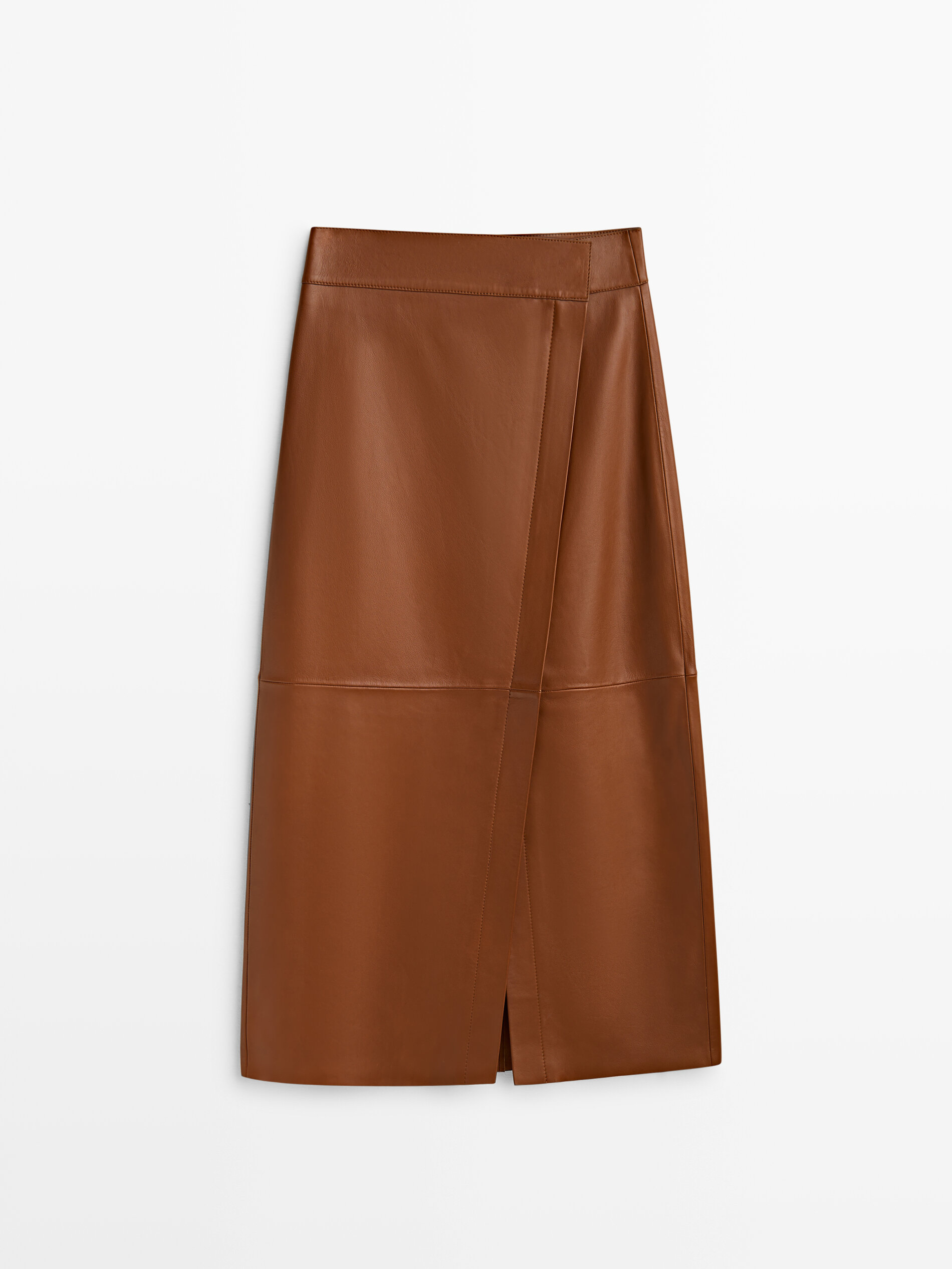 Jupe cuir hotsell massimo dutti