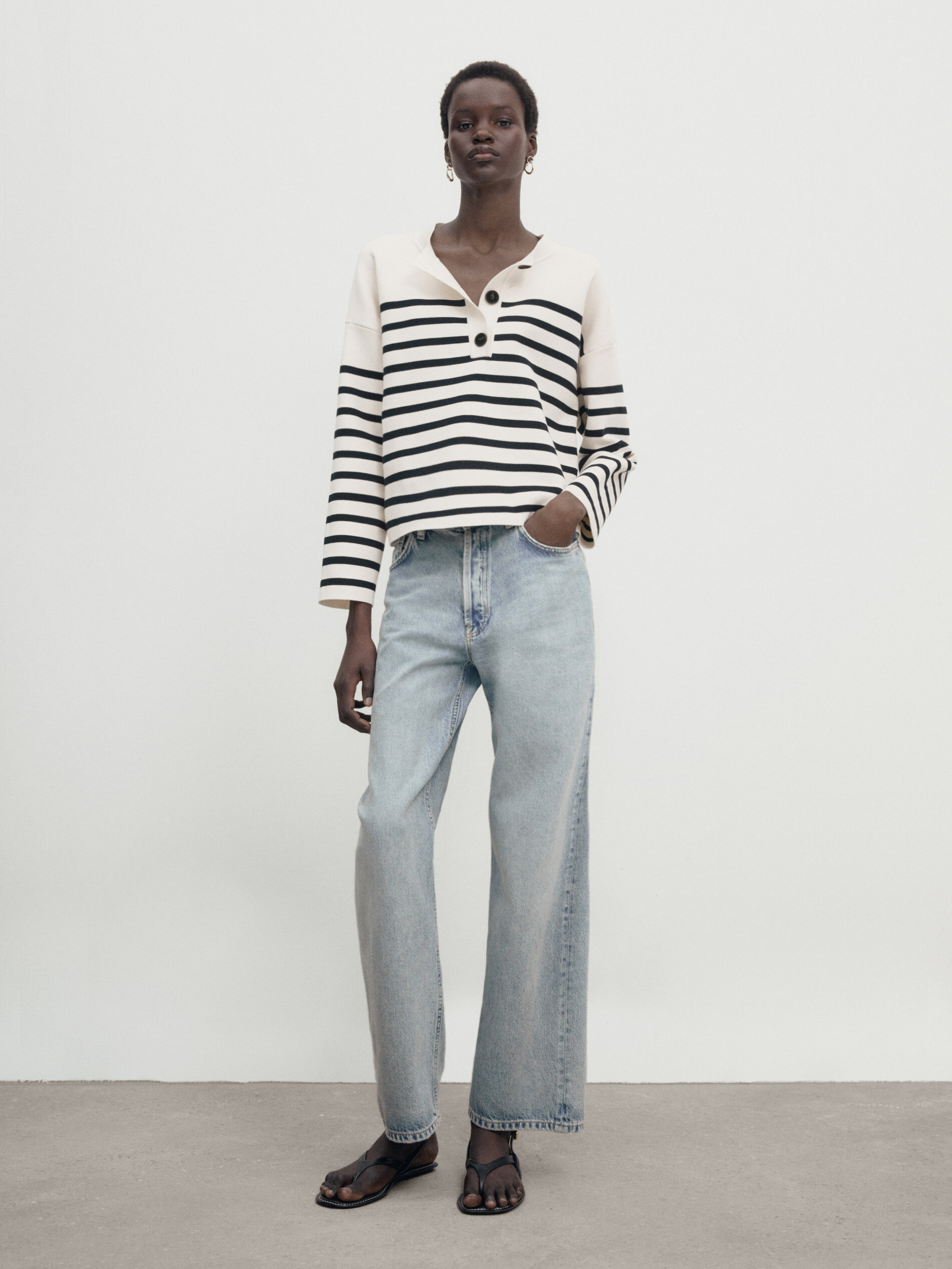 Maglia serafino zara 2025