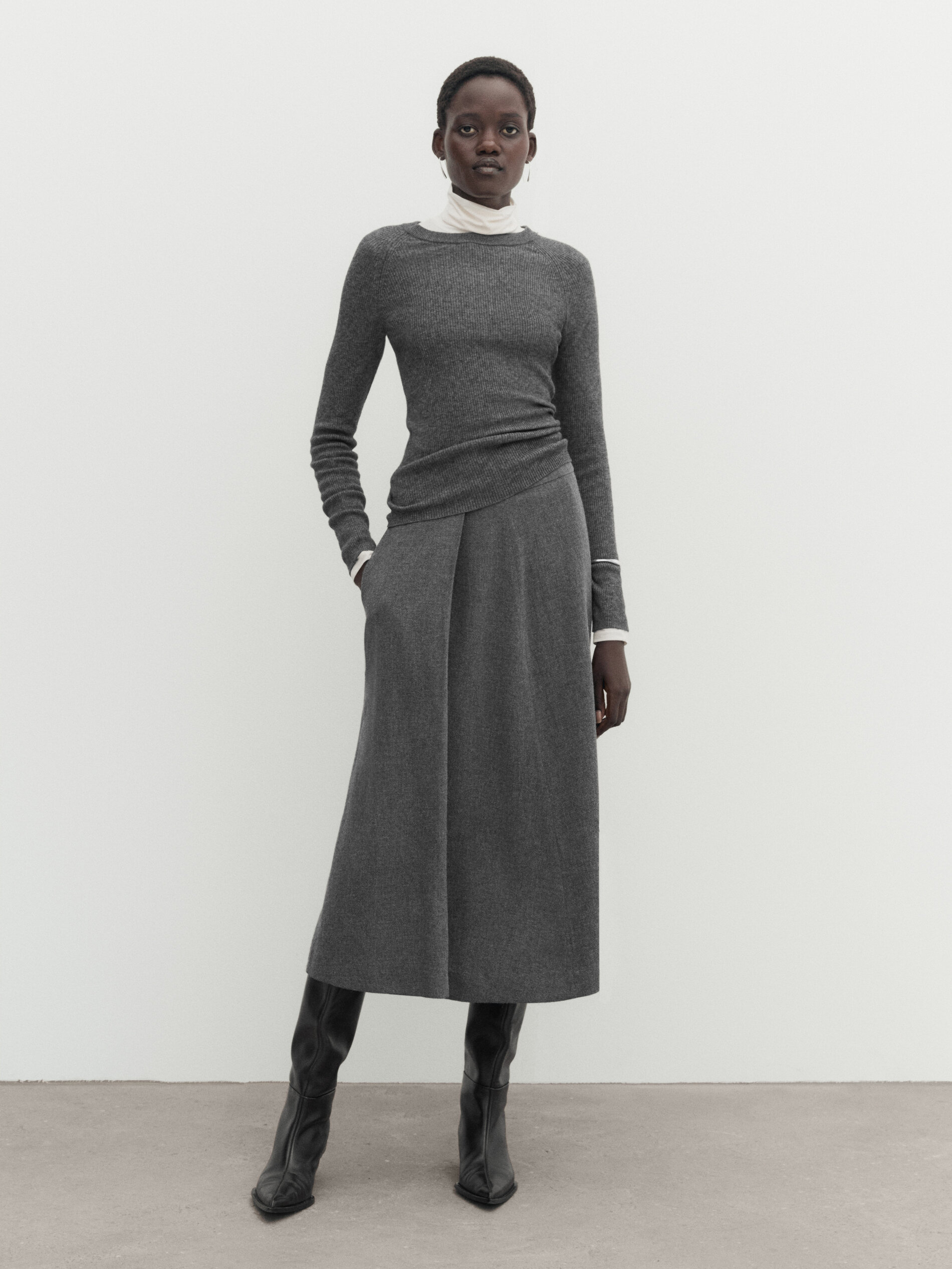 Massimo dutti new arrivals sweater dress