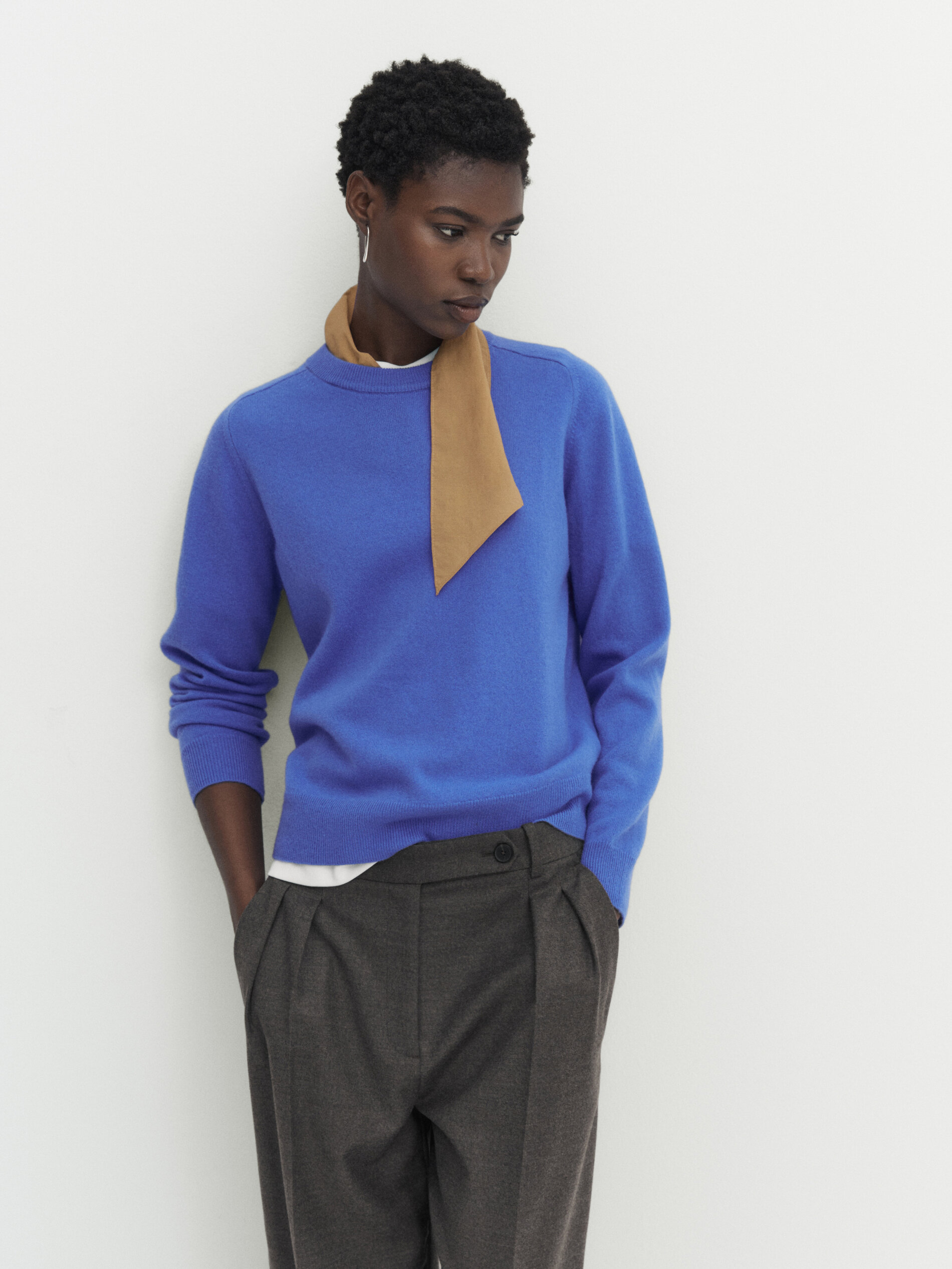 Chemise et pull col rond store