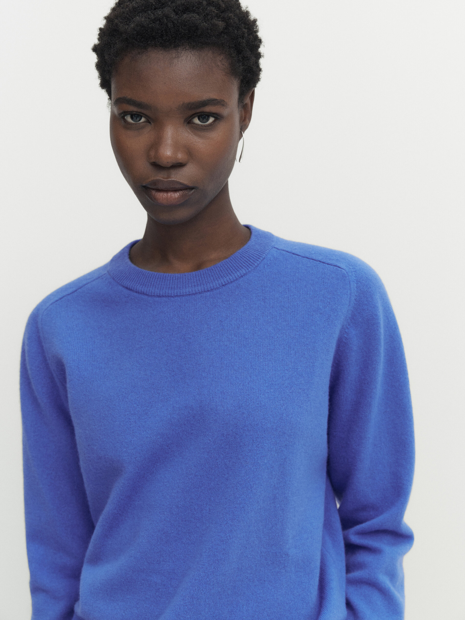 Pull colle rond clearance