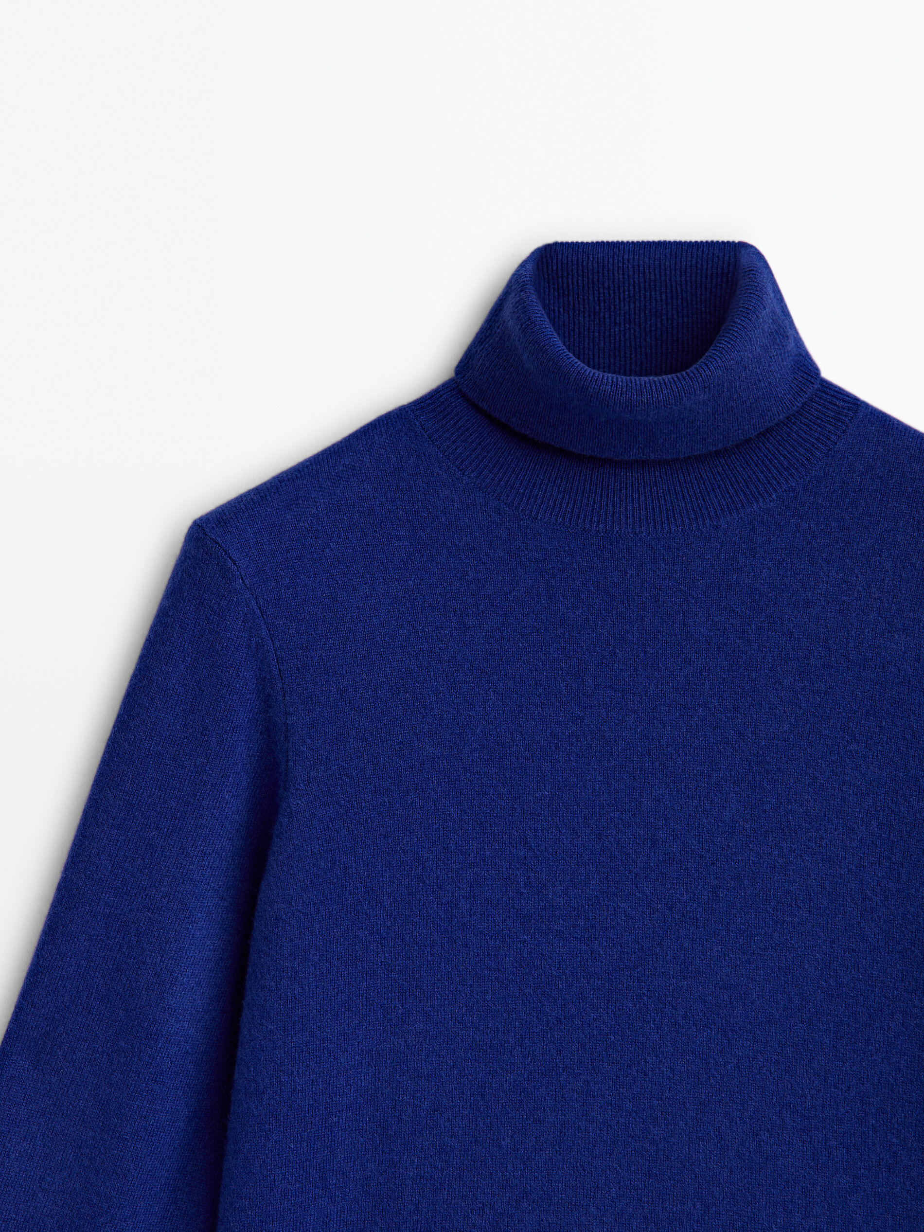 Navy blue cheap polo neck