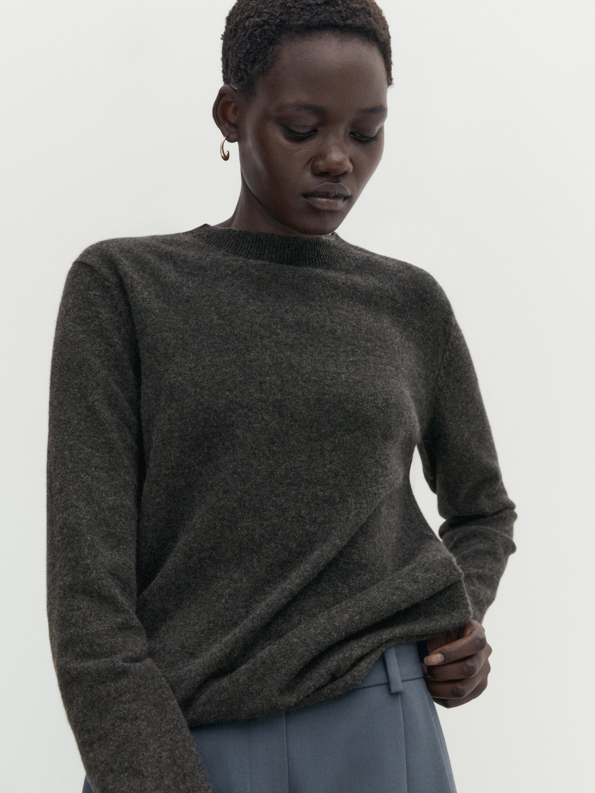 Massimo dutti 2024 cashmere trui