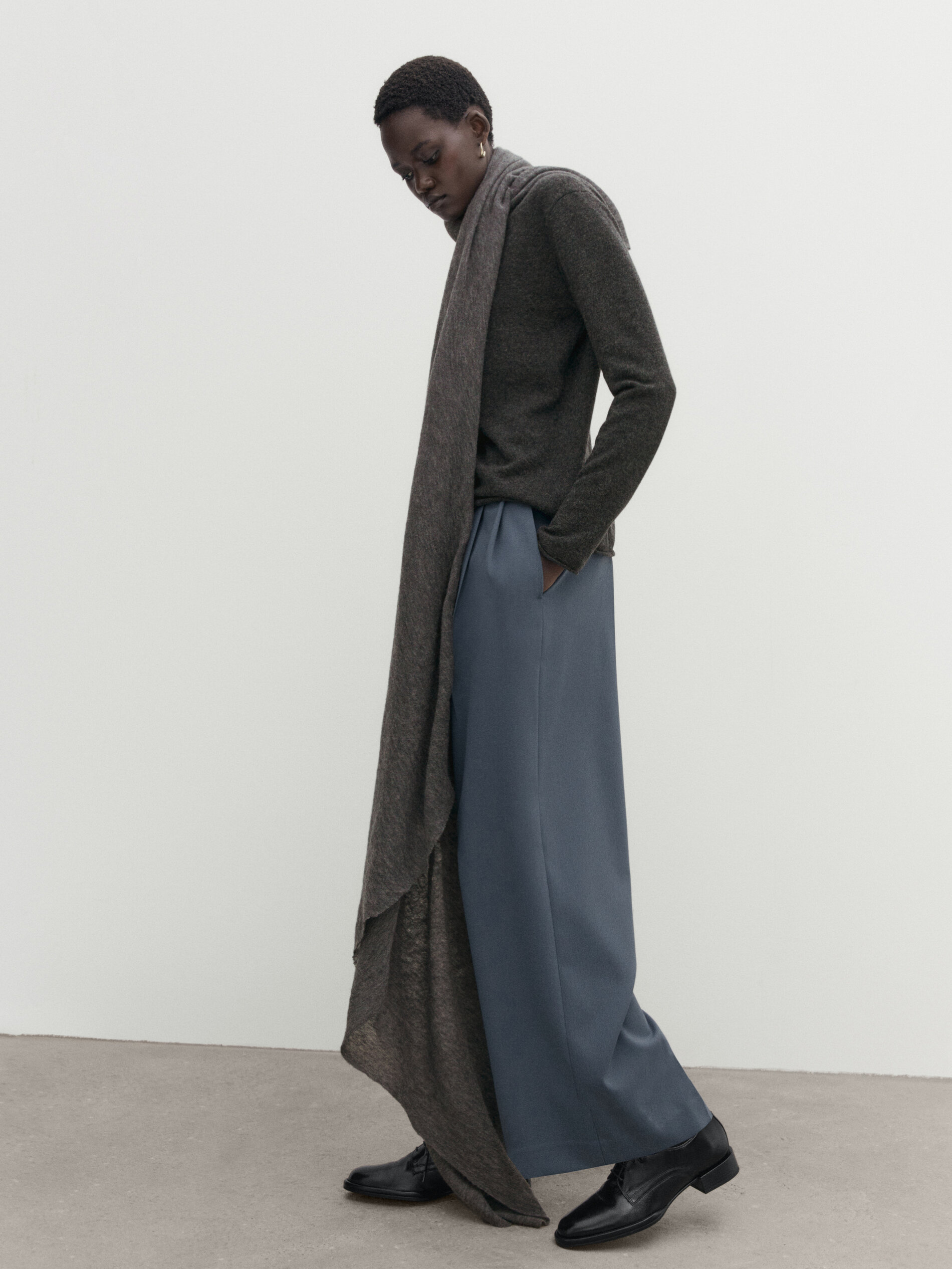 Massimo dutti cashmere dress discount