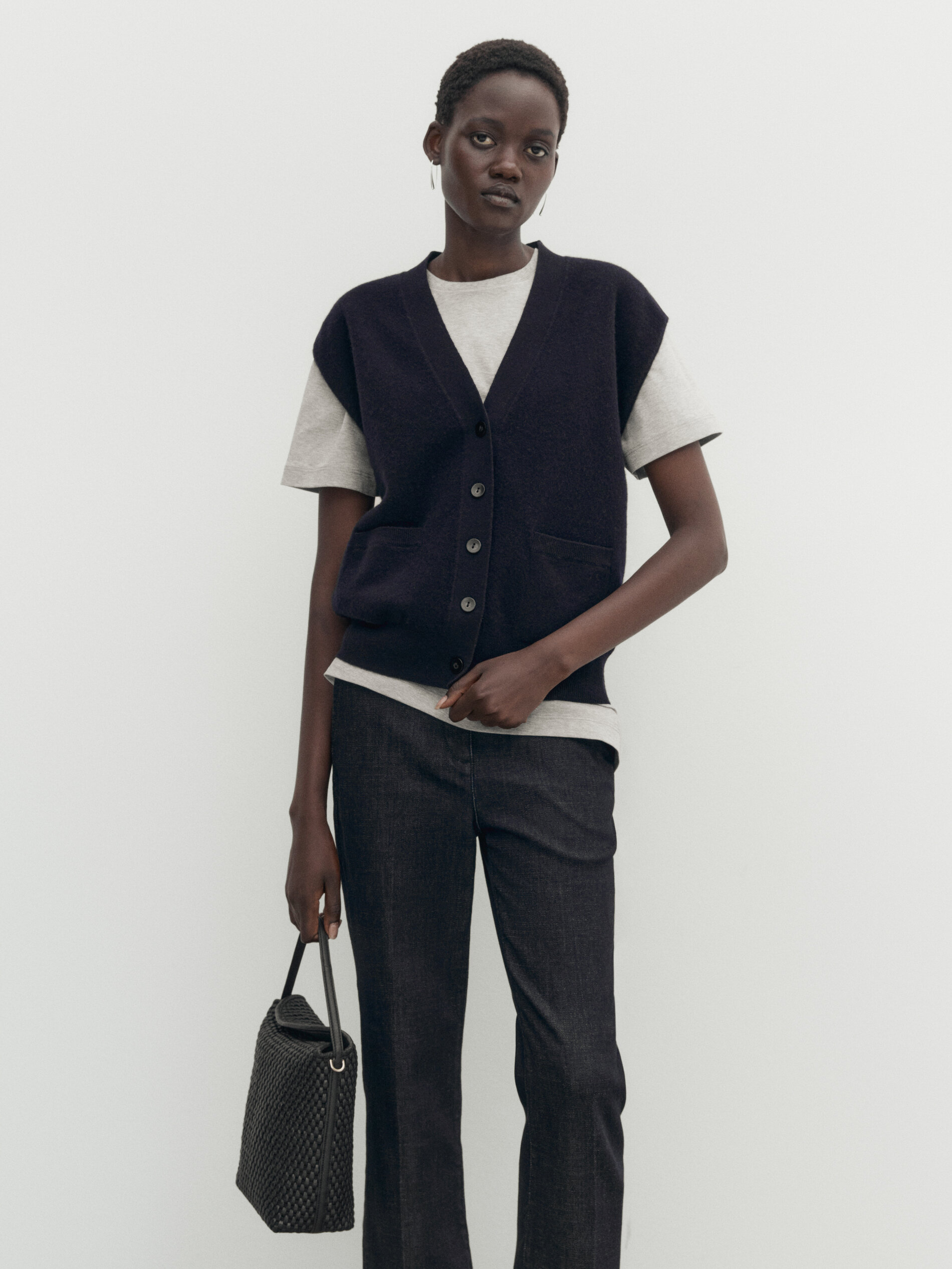 Massimo dutti vest sales