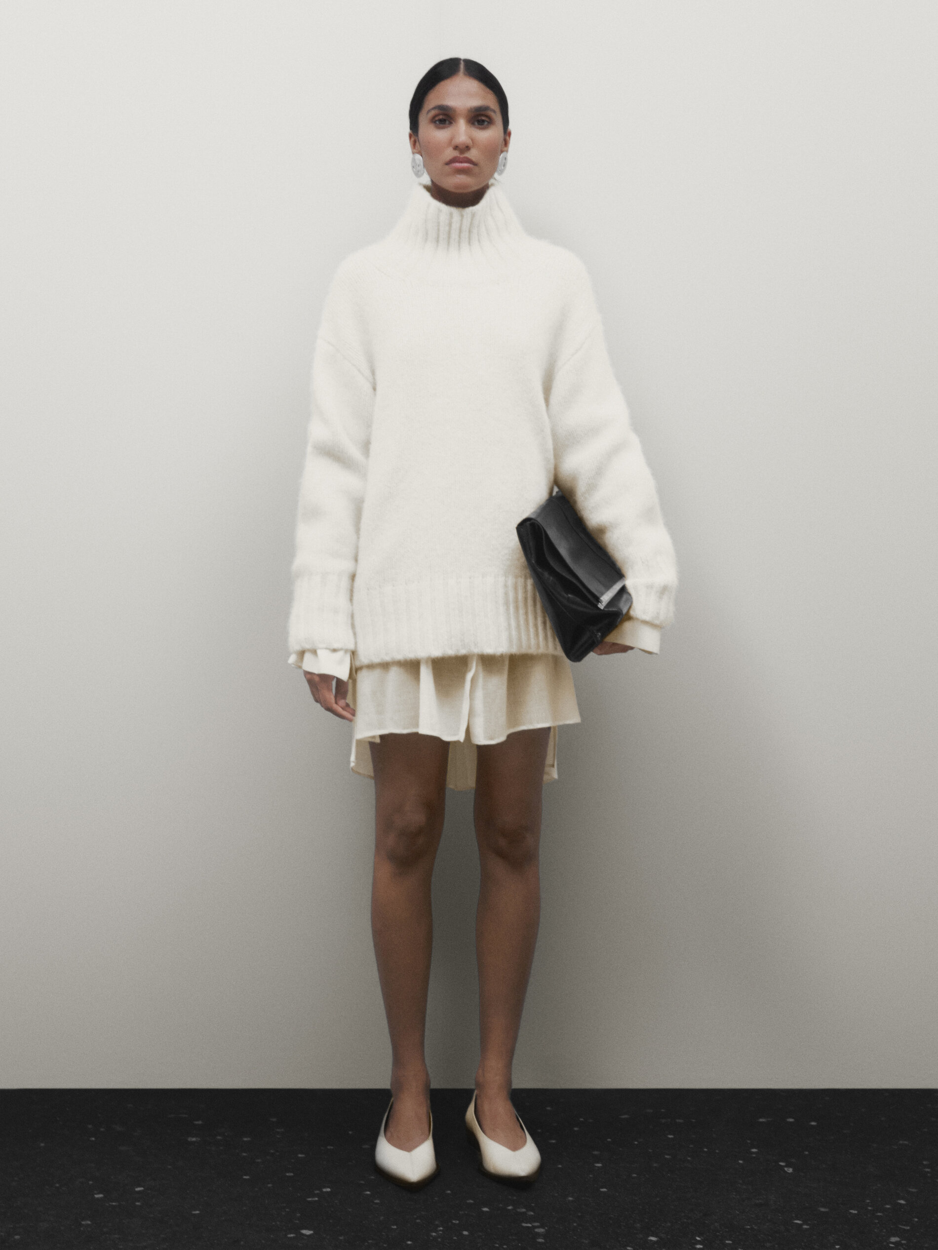 Knit high neck sweater Limited Edition