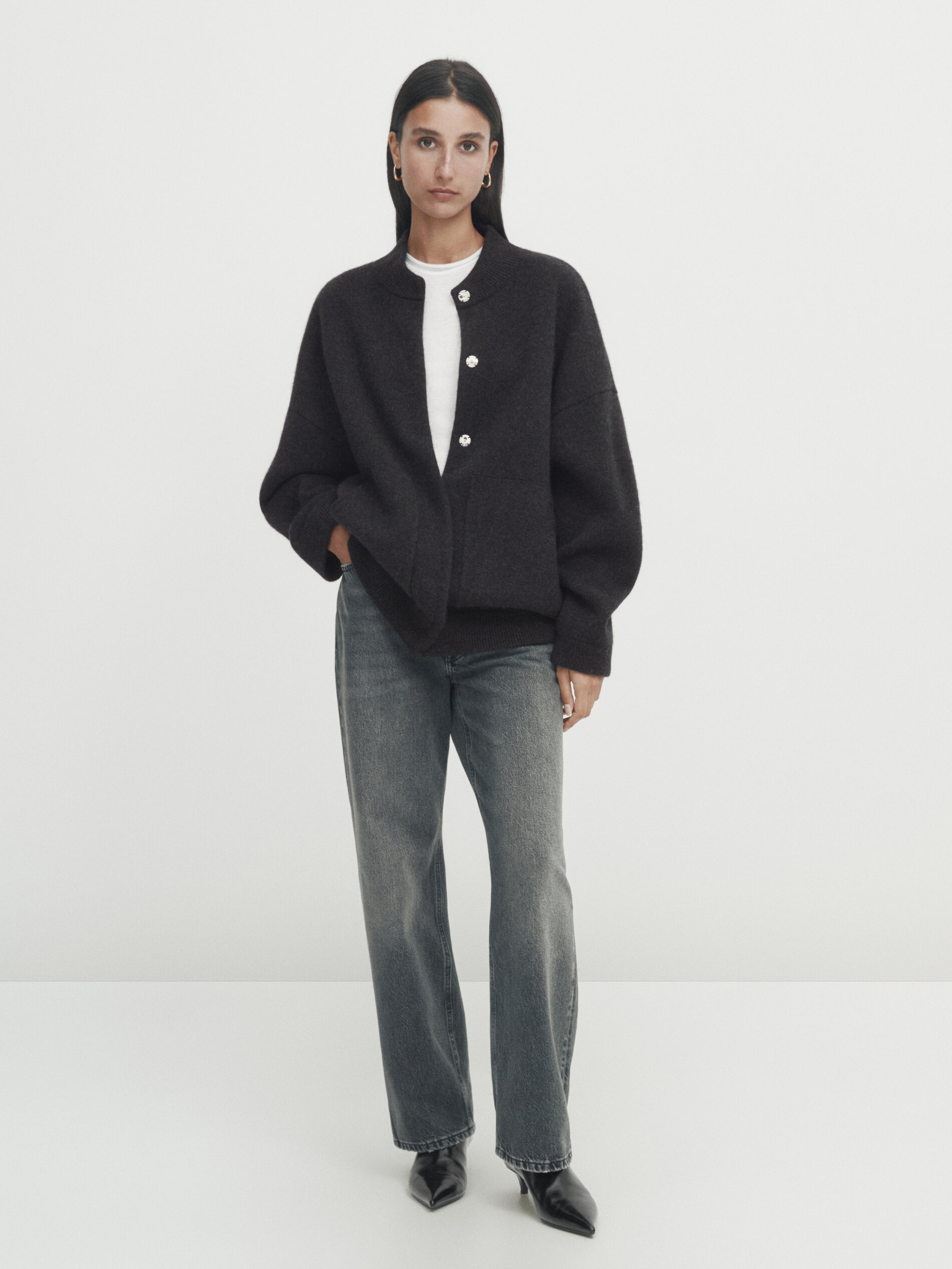 Massimo dutti wool new arrivals jacket