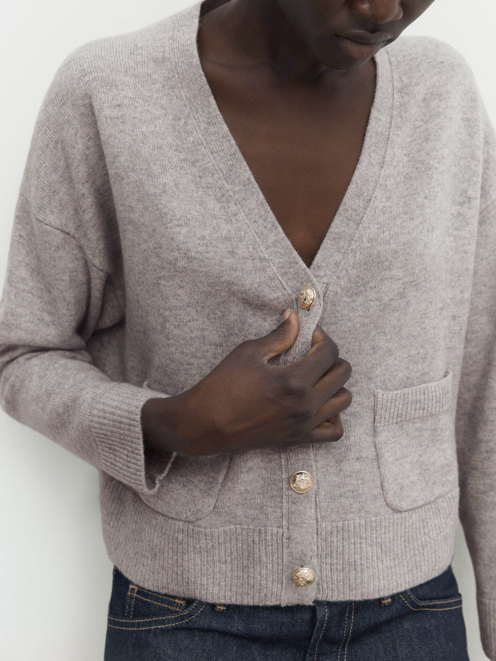Cardigan massimo dutti femme deals