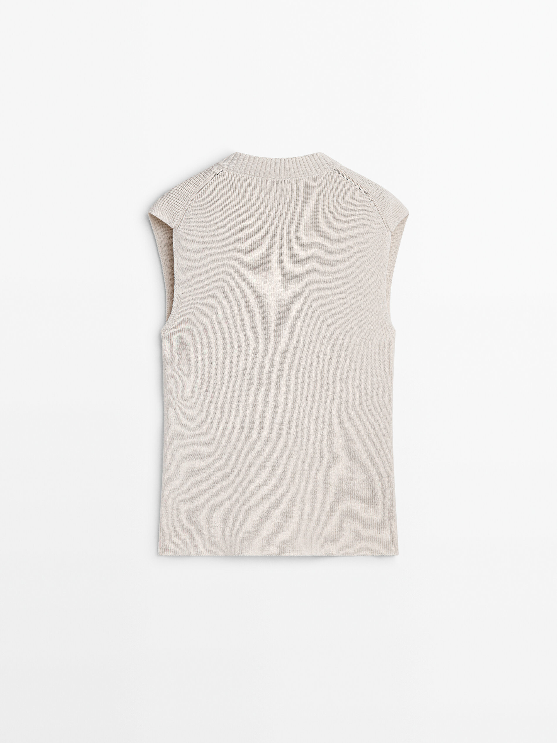 Massimo dutti white sweater 2025