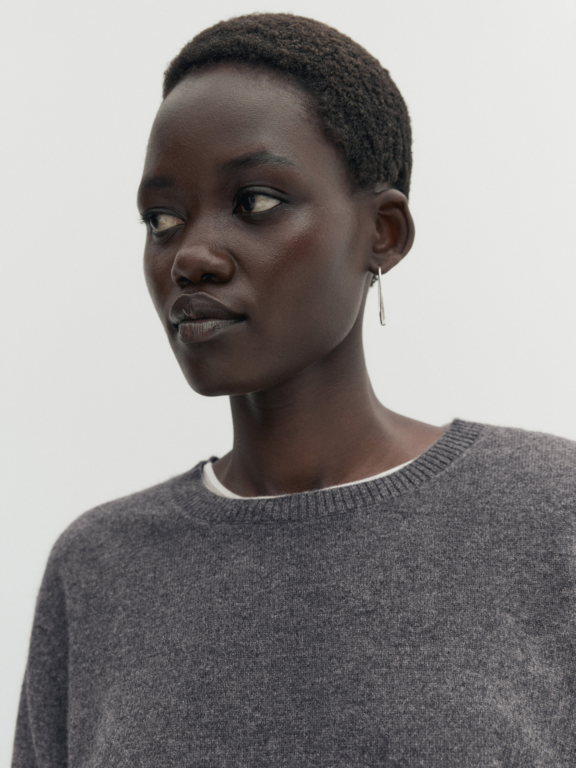 100 cashmere crew neck sweater