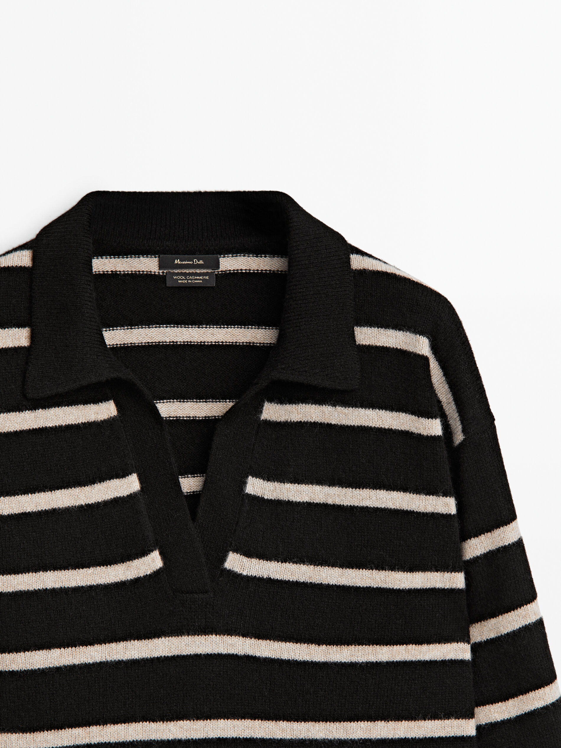 Polo sales striped sweater
