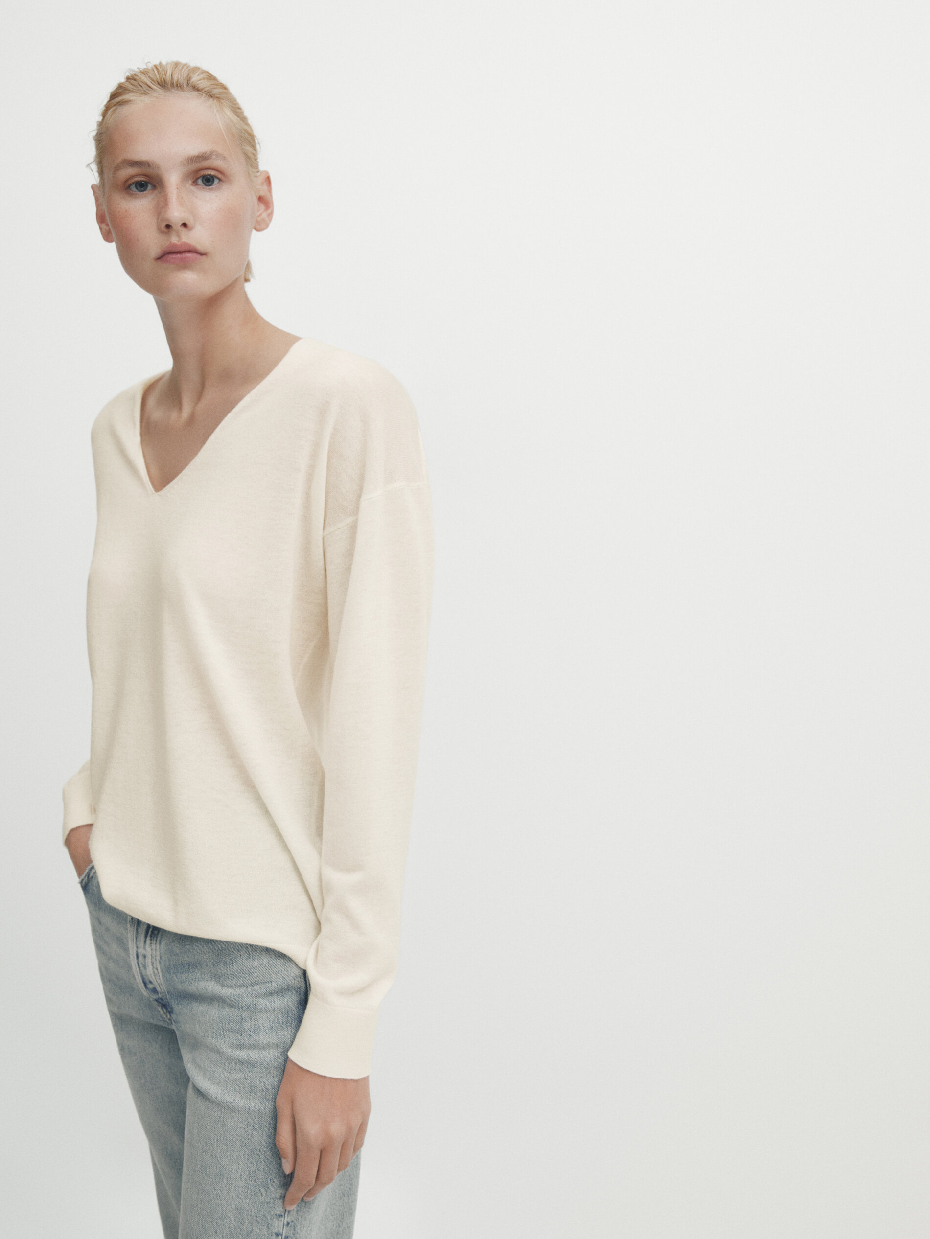 Massimo dutti femme pull discount