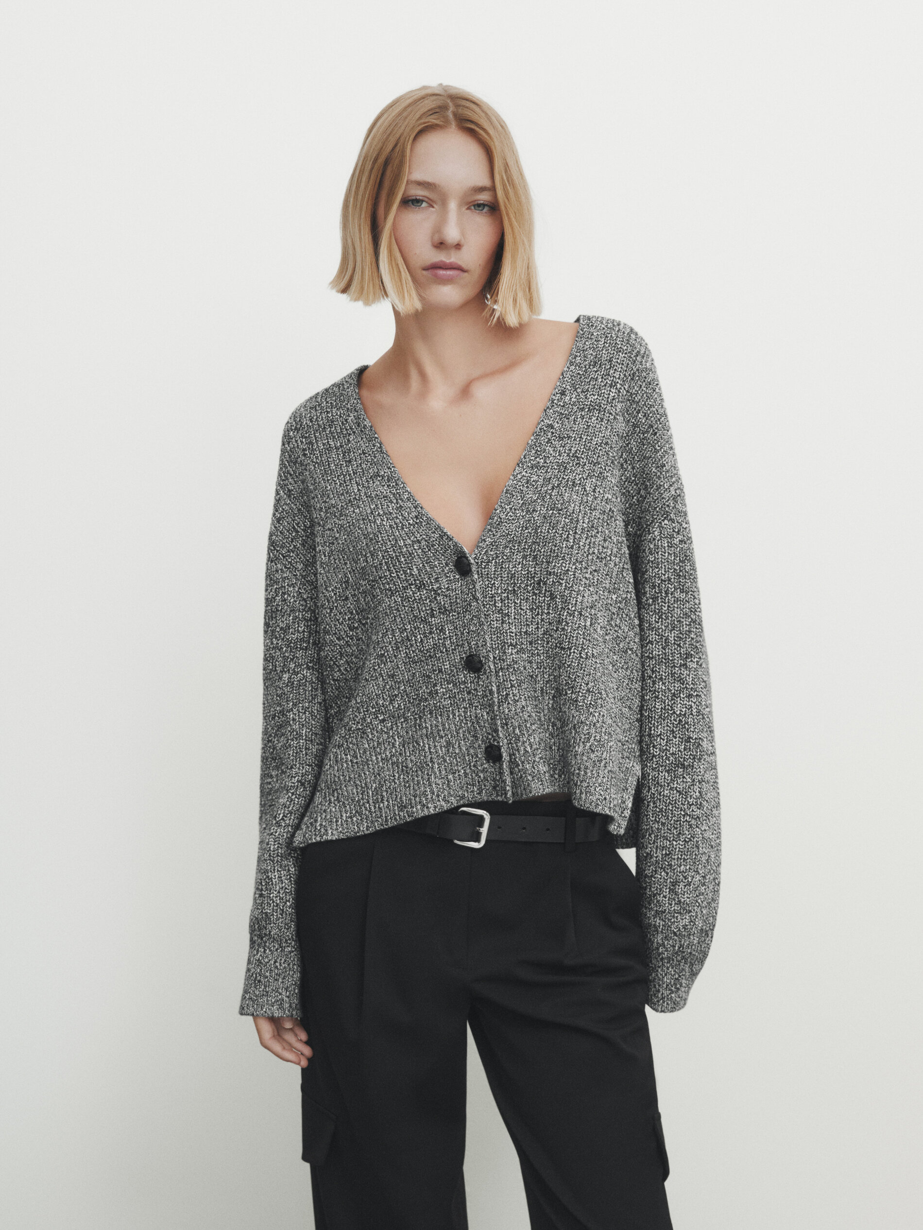 Massimo dutti sale long cardigan