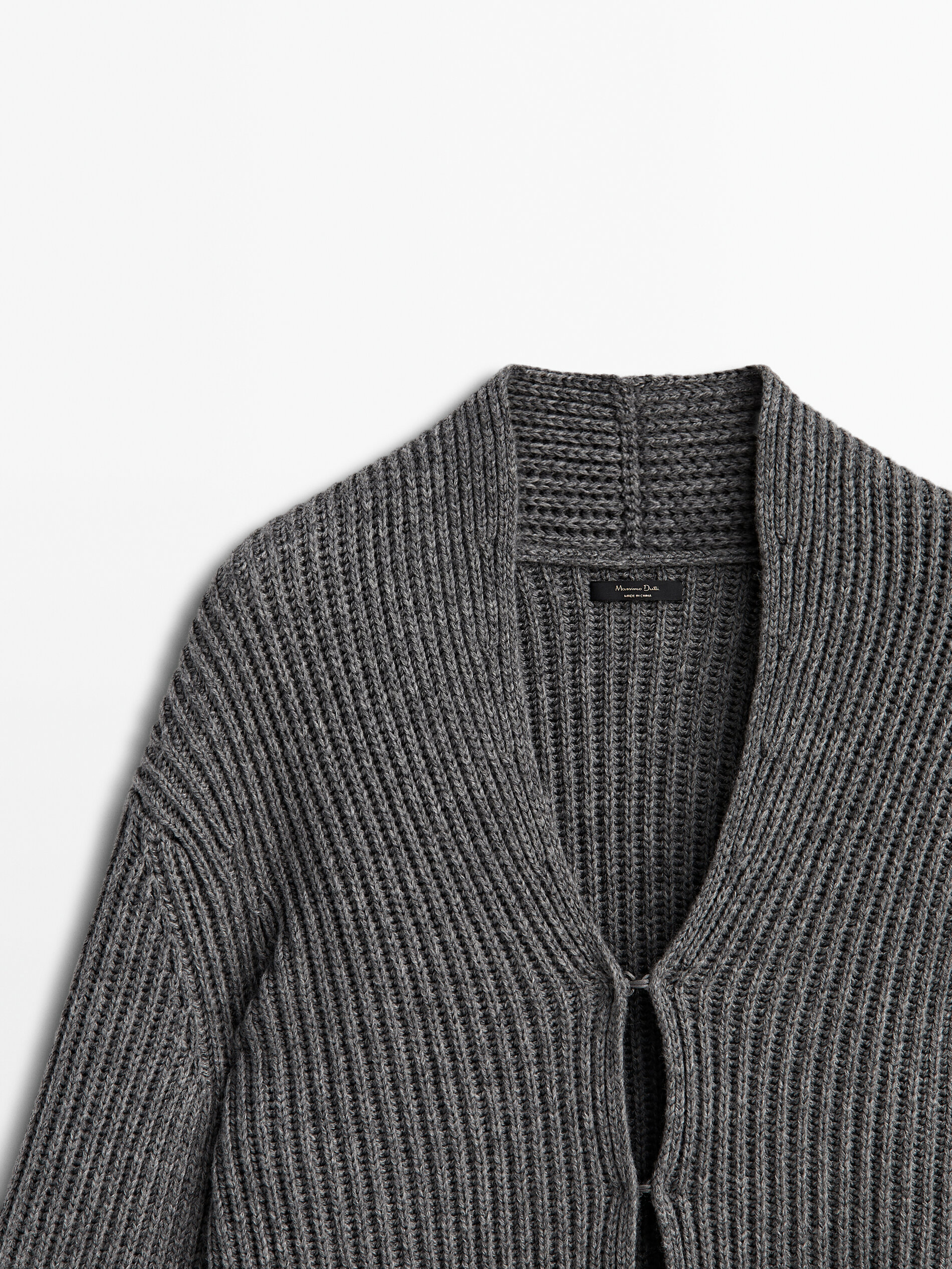 Pull and clearance bear knit cardigan