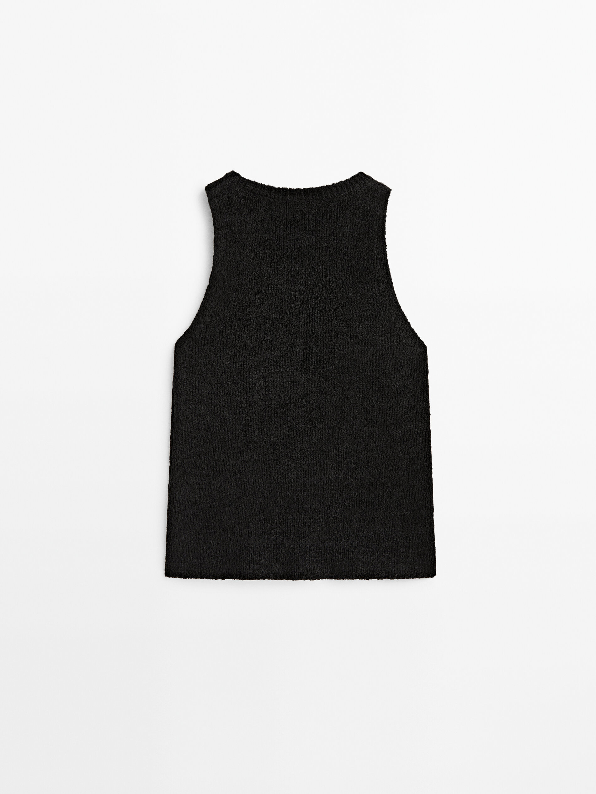 Sweater sleeveless top hotsell
