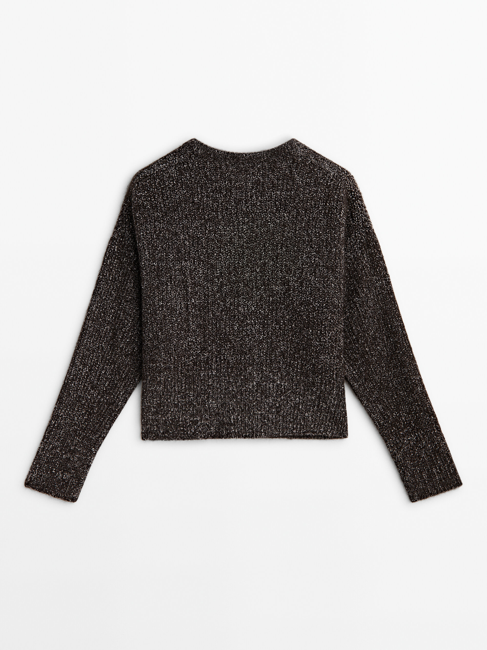 Pull en maille chin e col rond
