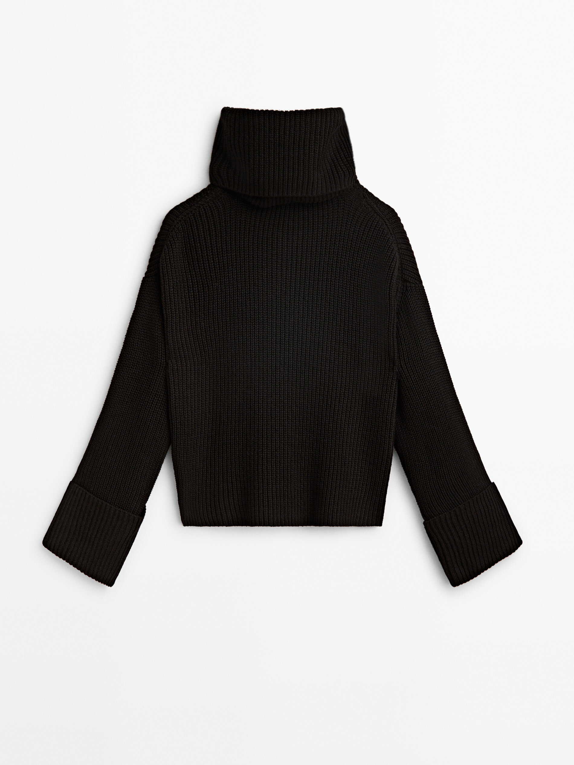 Massimo dutti col roulé deals