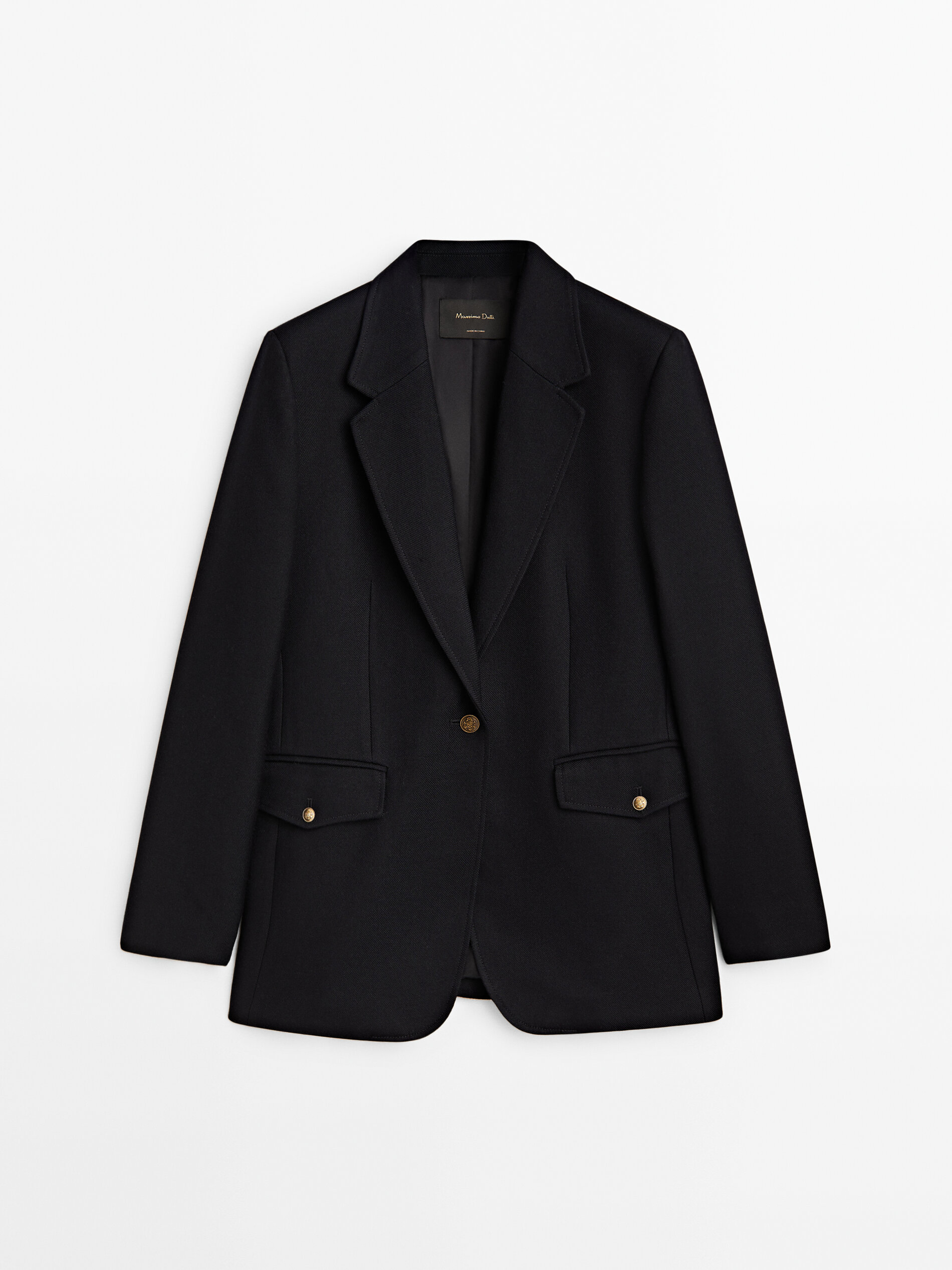 Massimo dutti shop grey blazer