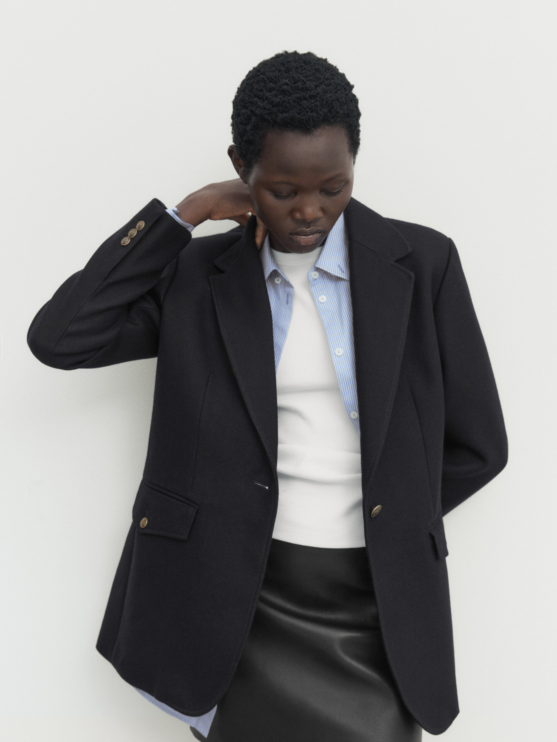 Casual new arrivals twill blazer