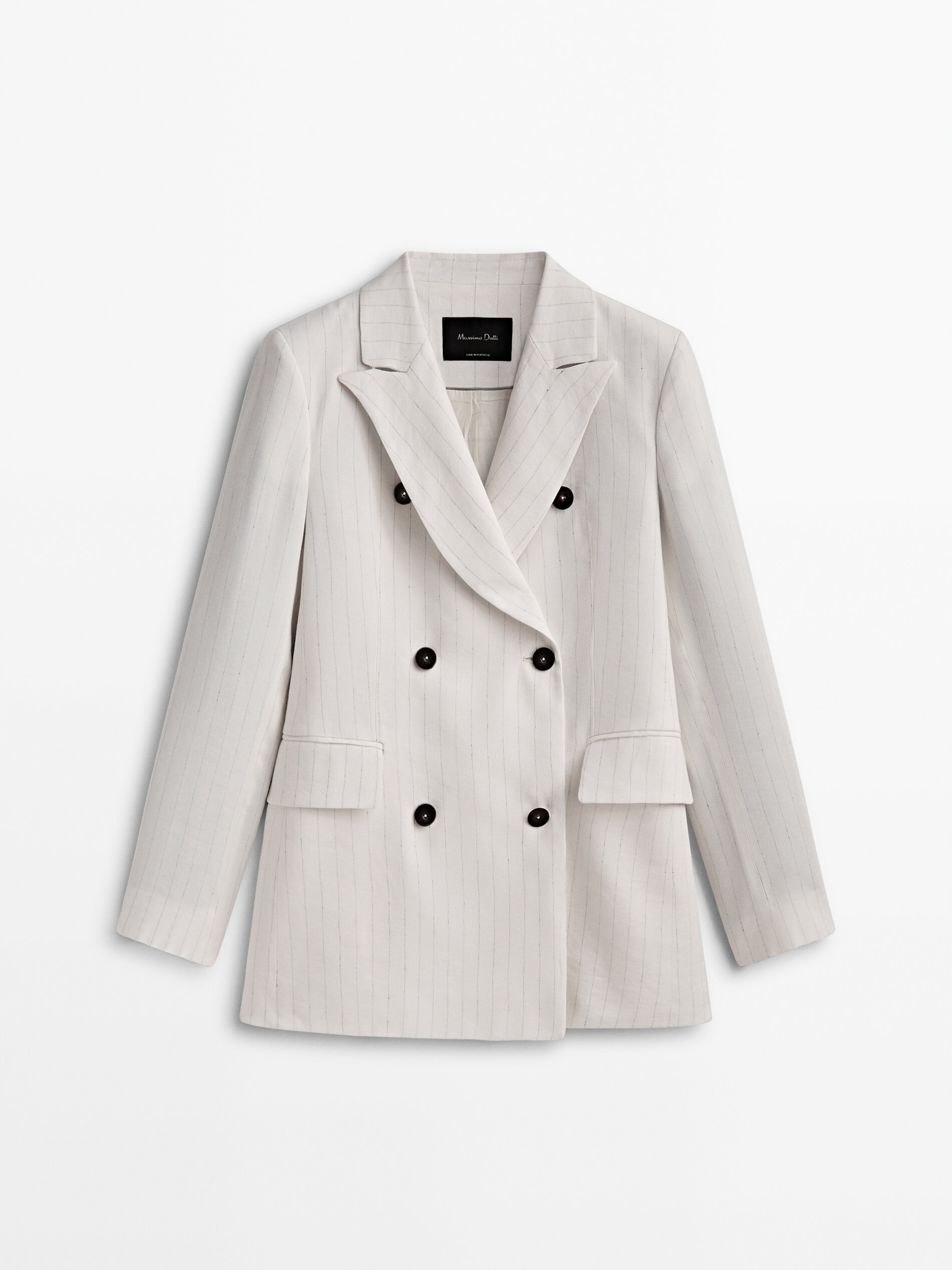 Cream double deals breasted suit