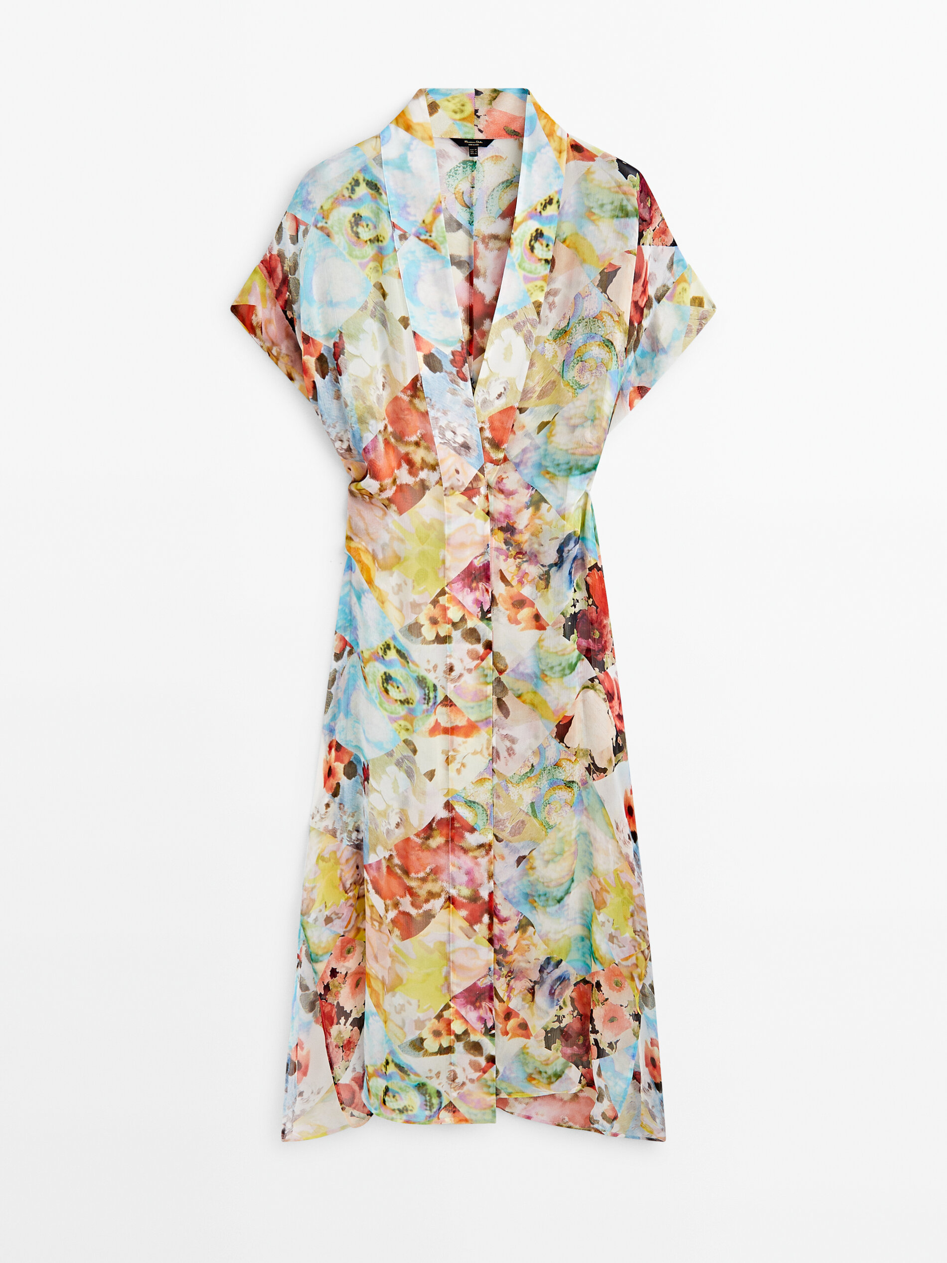 Massimo dutti sale kimono dress