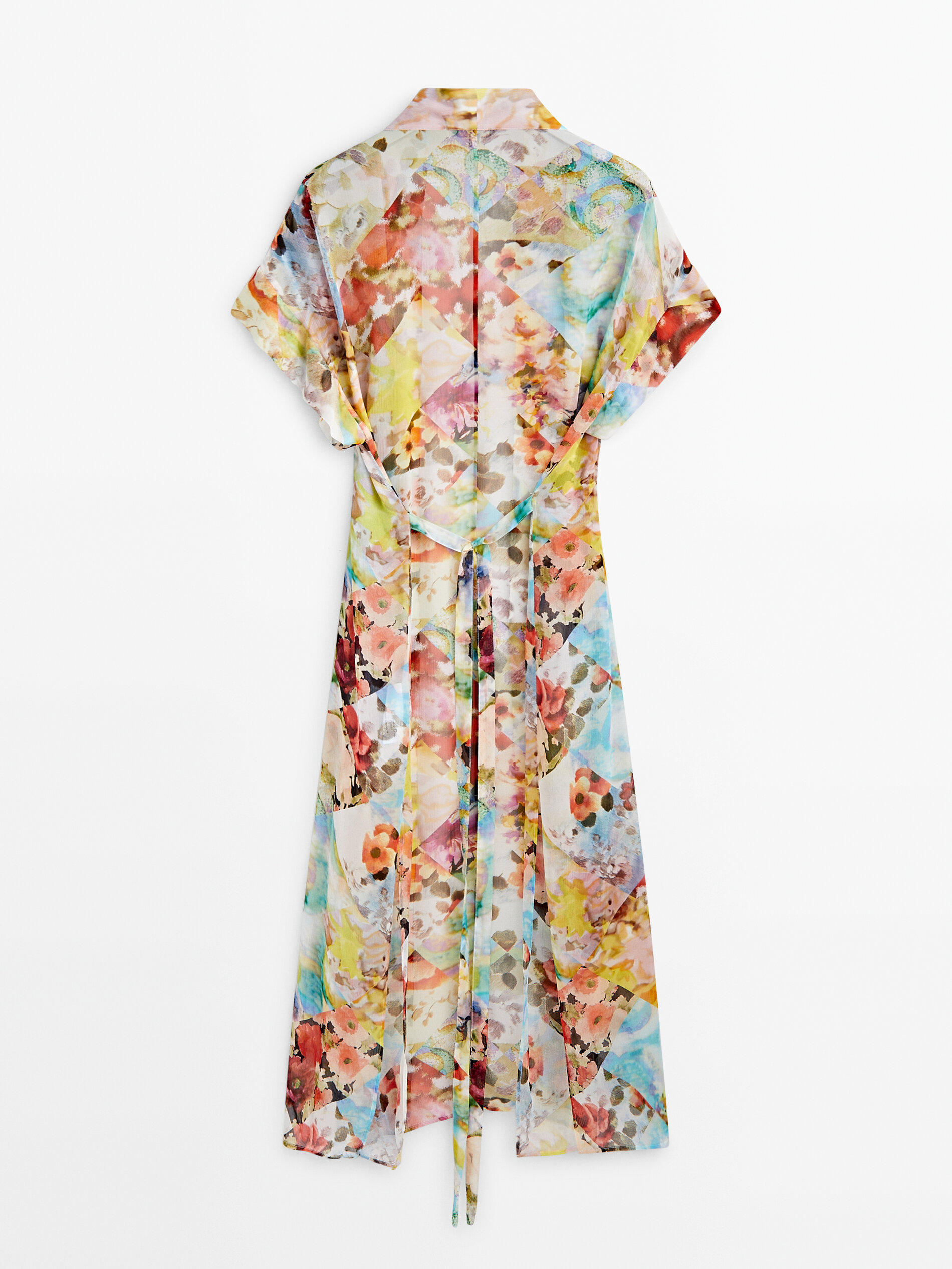 Massimo dutti sale kimono dress