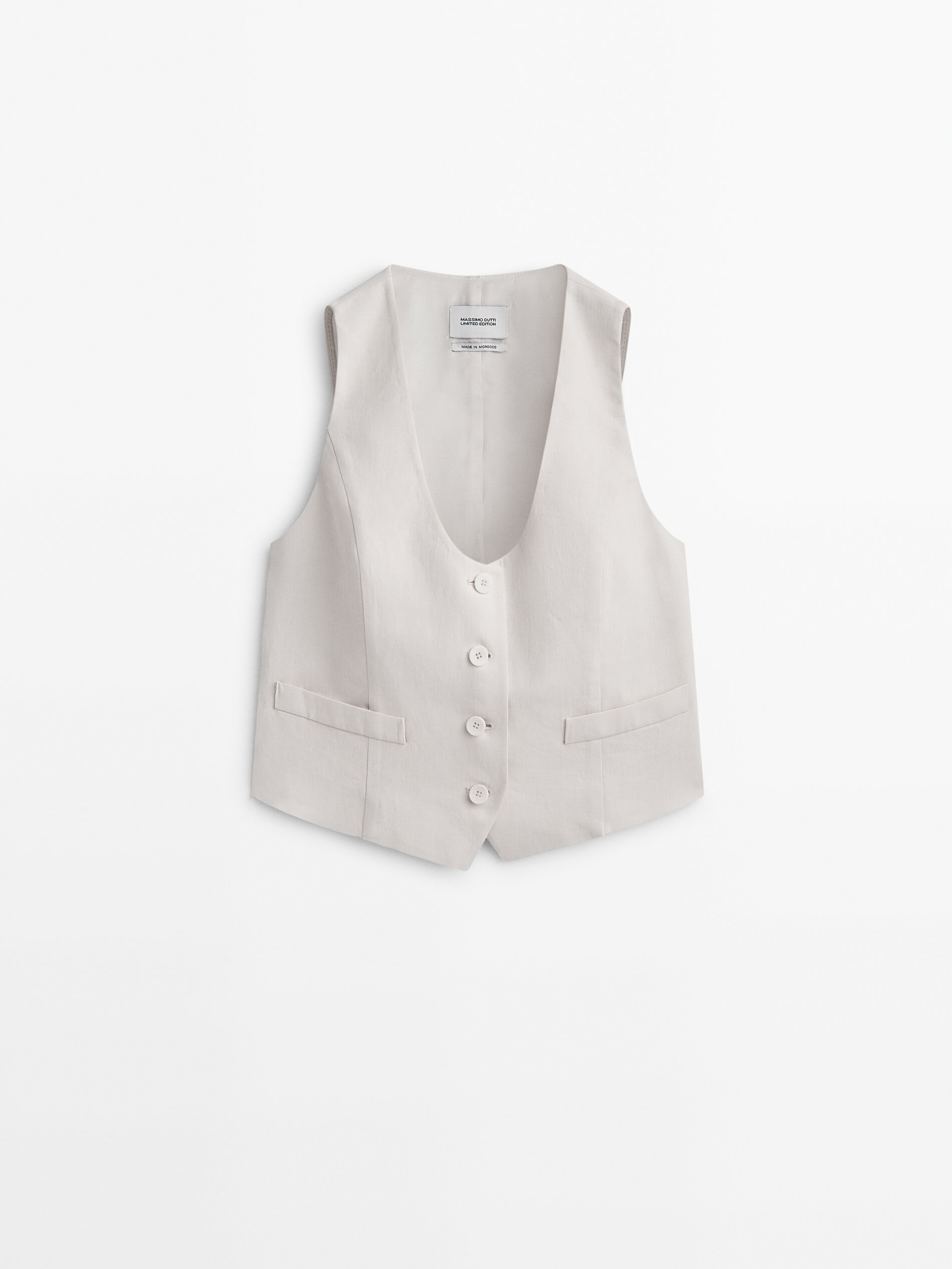 Massimo dutti vest best sale