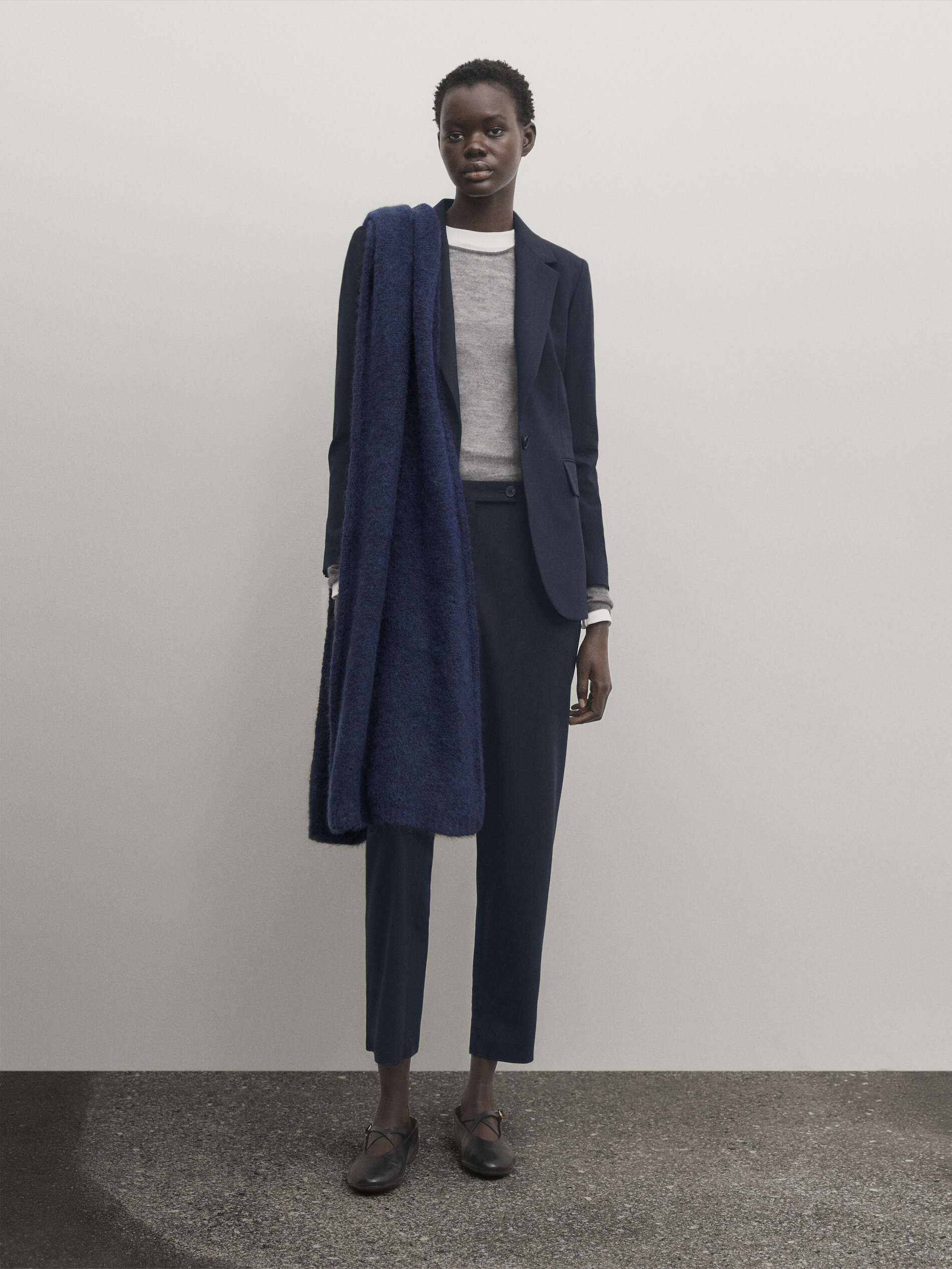 Navy blue shop dressy cardigan