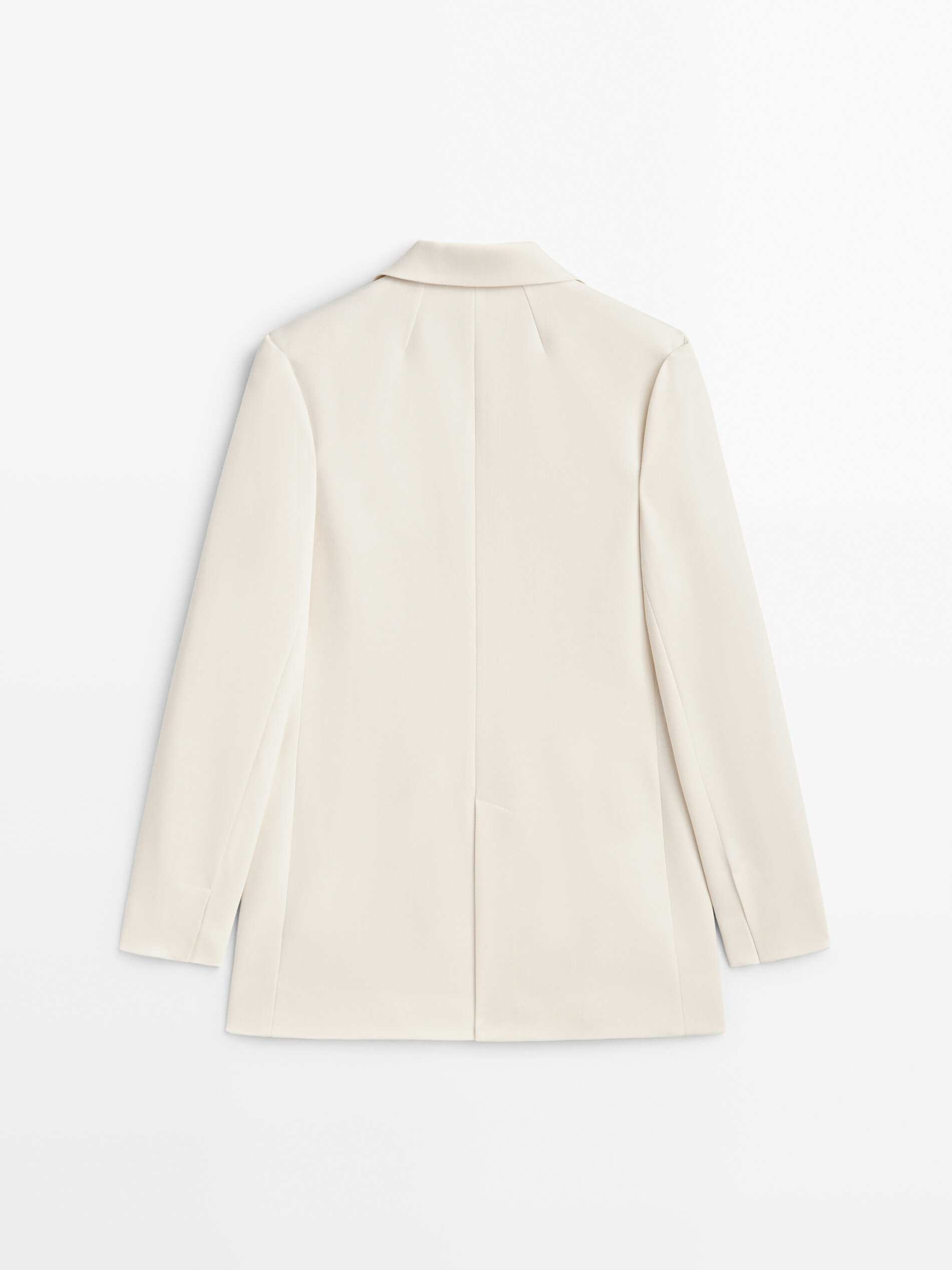 Massimo dutti white blazer 2025