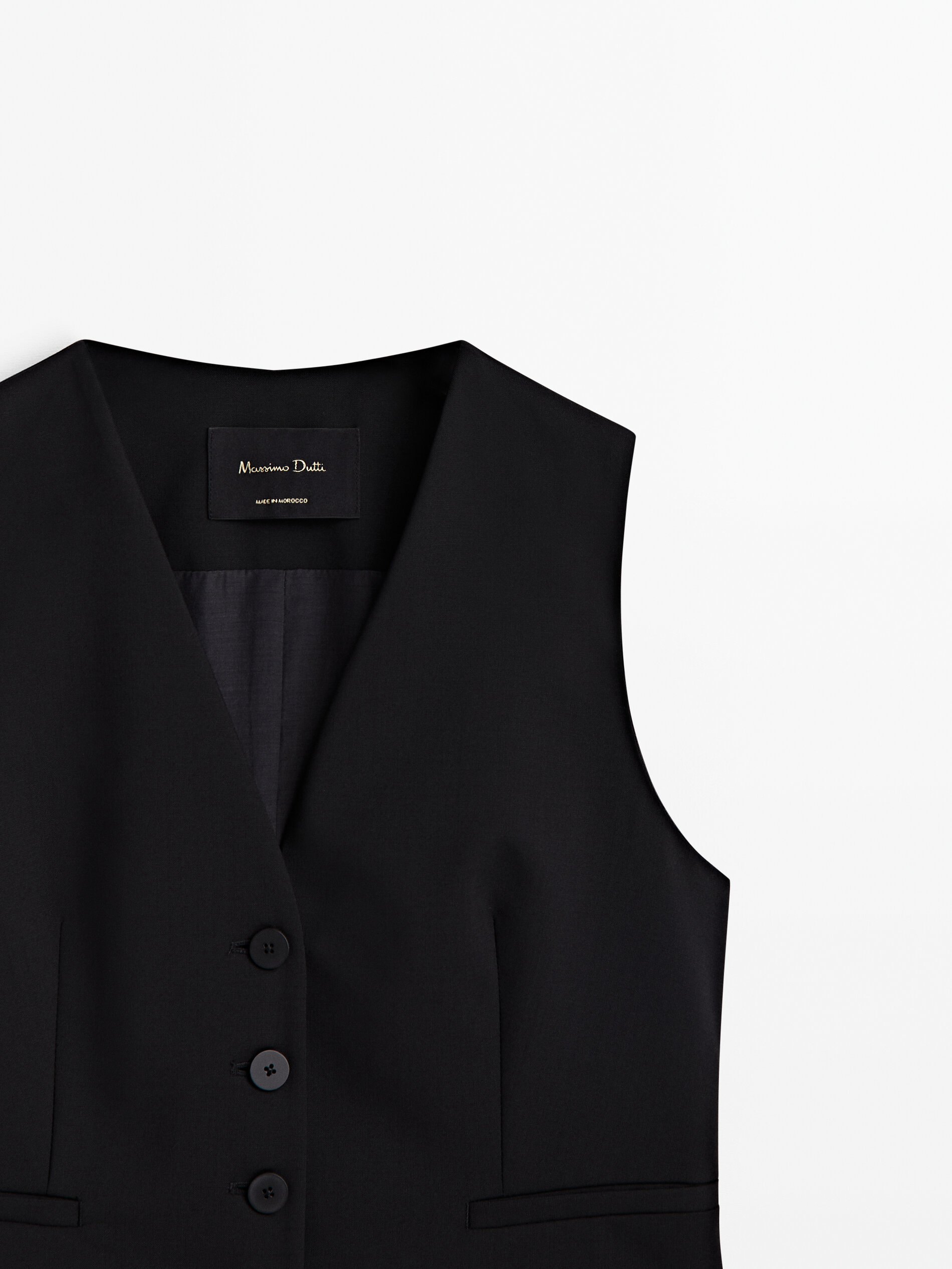 Chalecos mujer store massimo dutti
