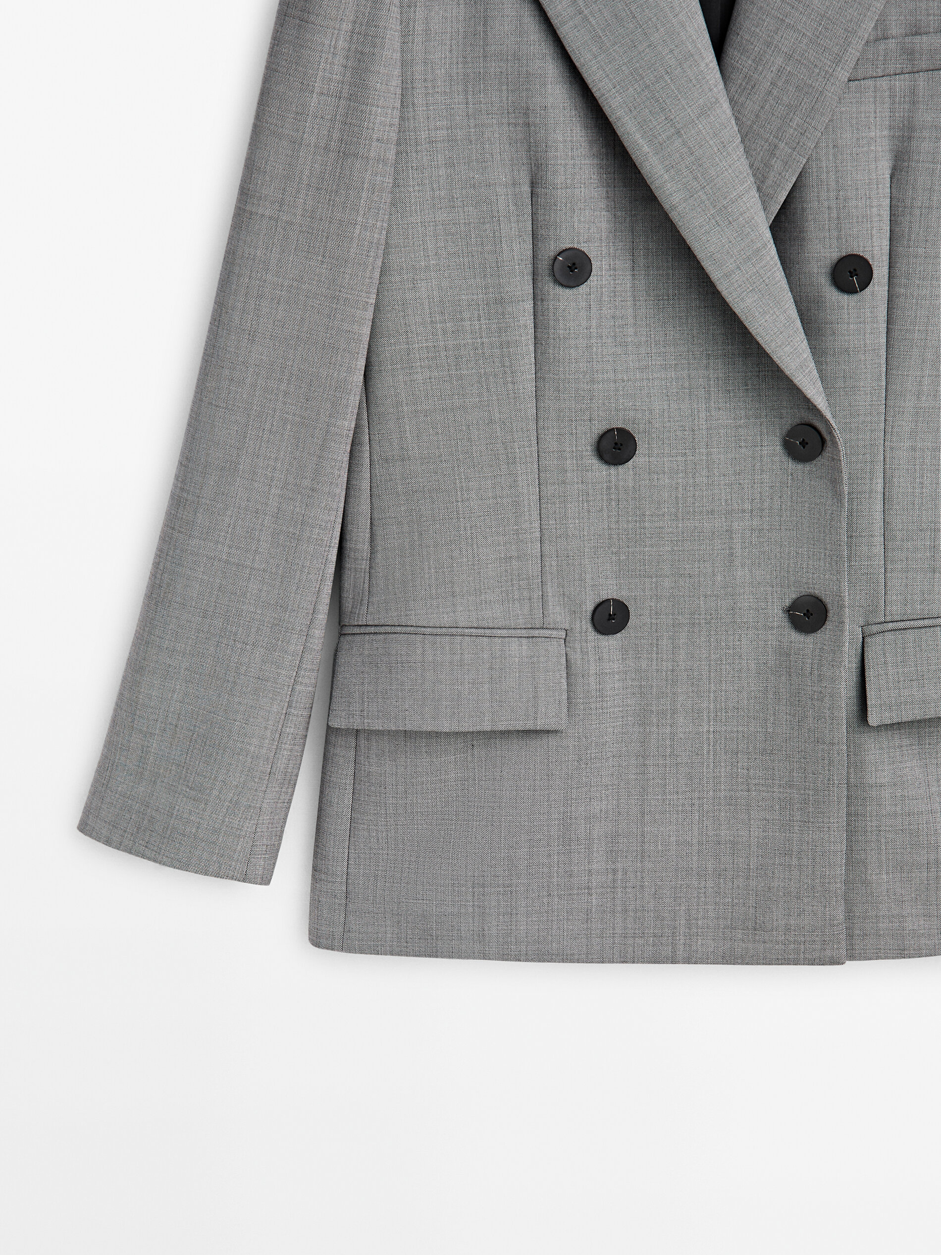 Double breasted fil fil suit blazer