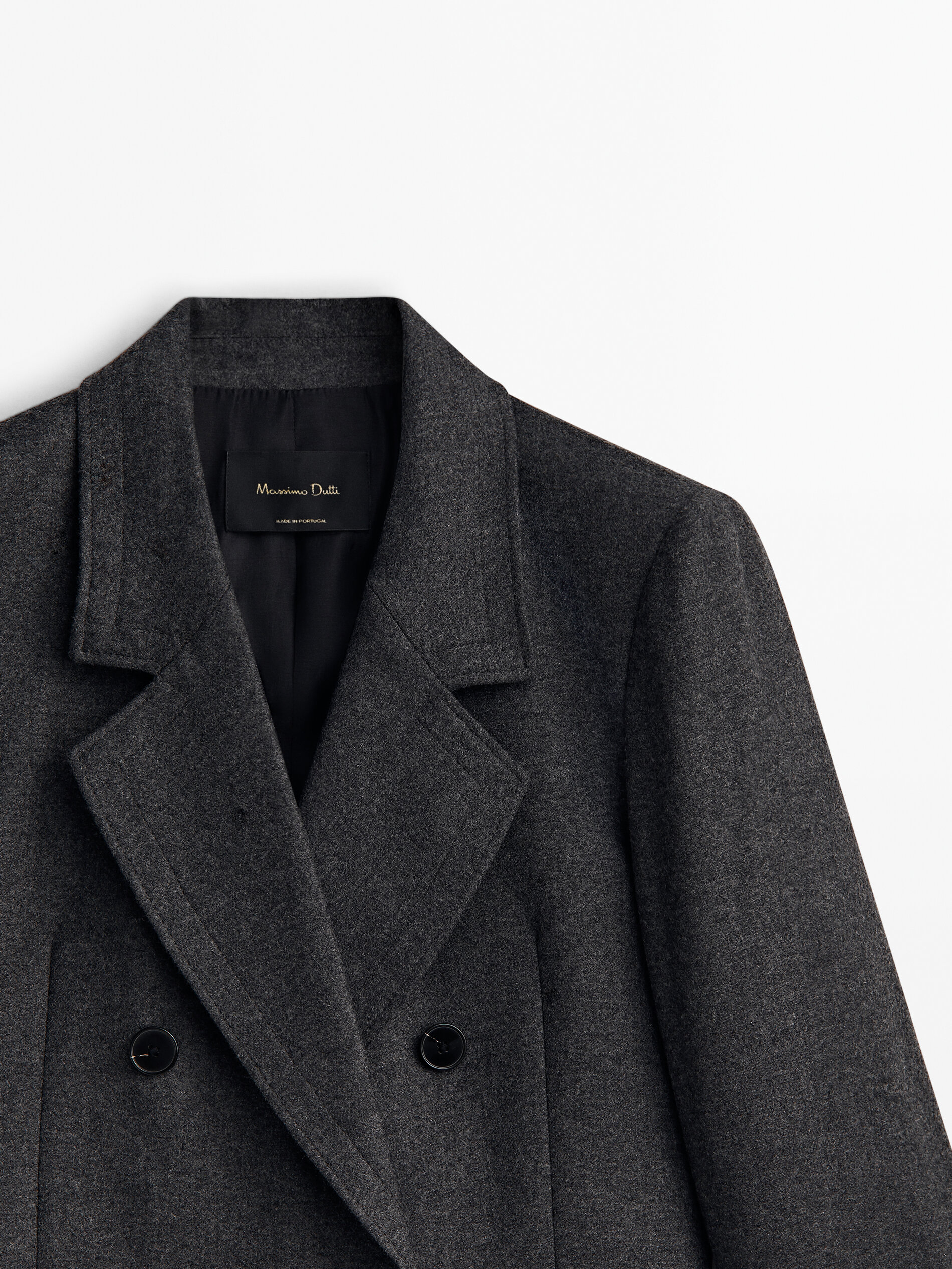 Massimo dutti cheap tweed blazer