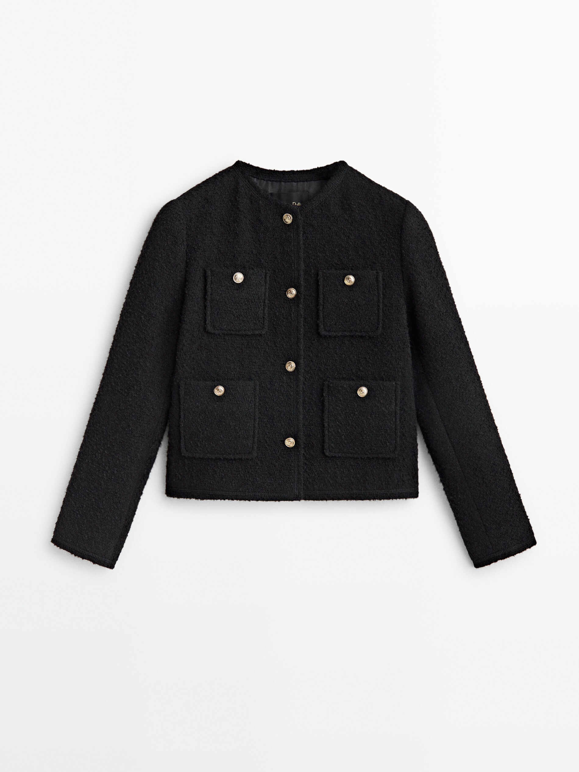 Massimo dutti shop tweed jacket