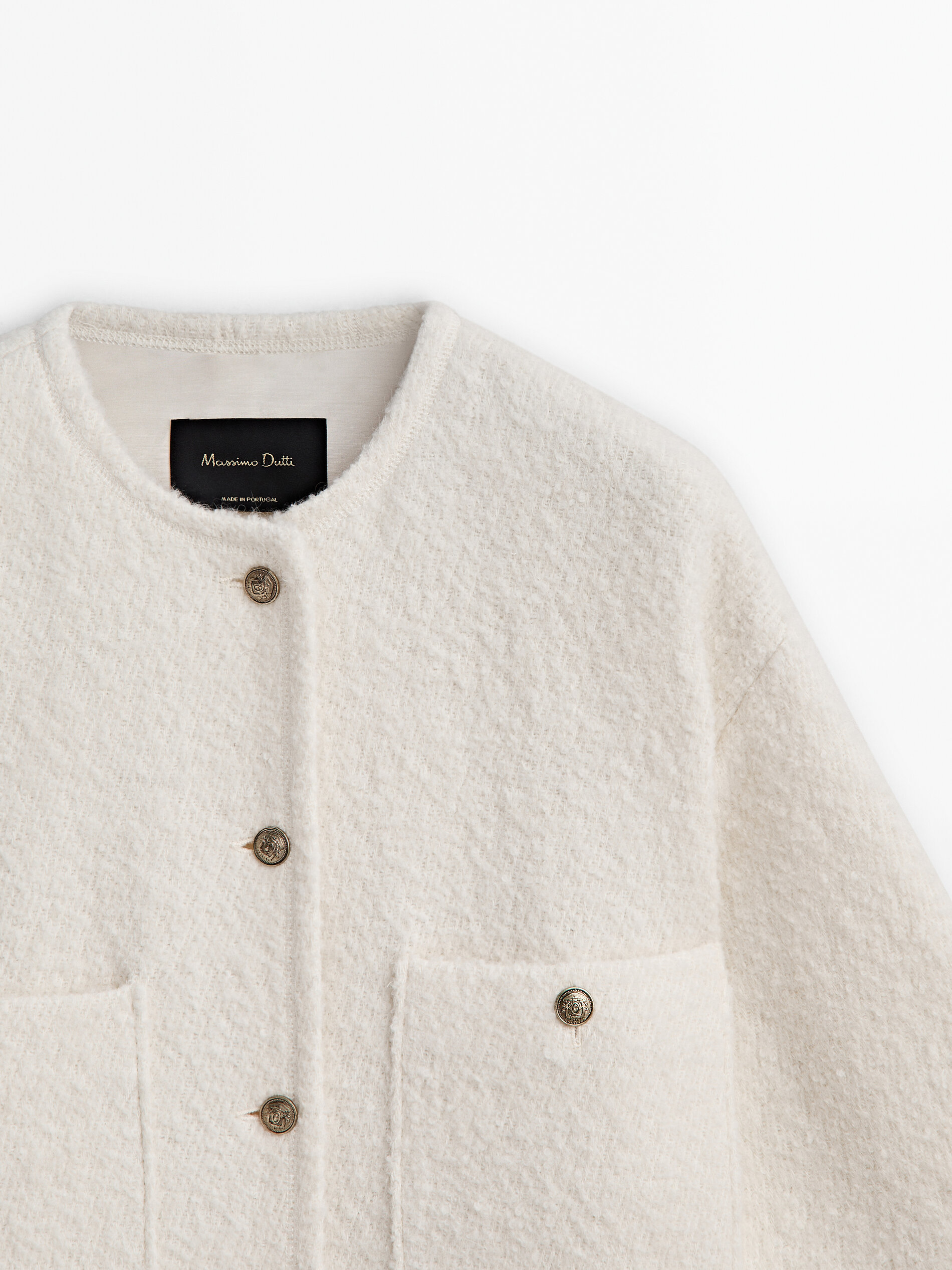Massimo dutti best sale tweed jacket