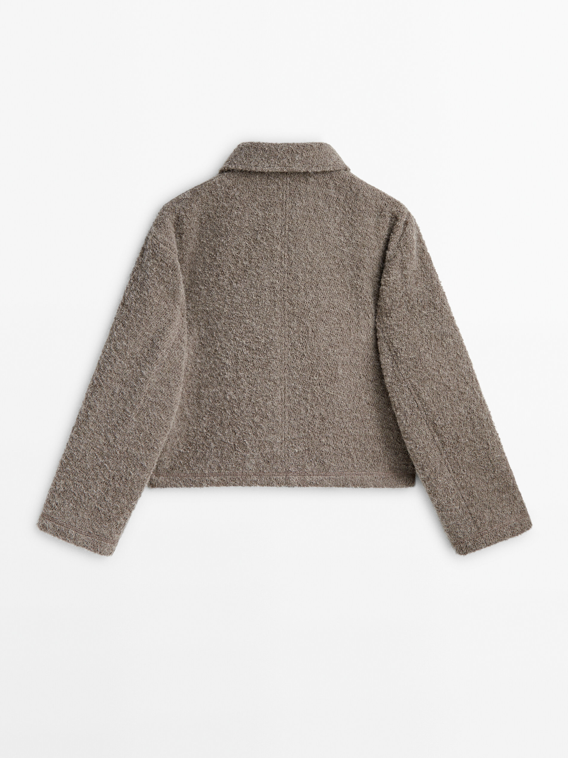 Massimo dutti top tweed jacket