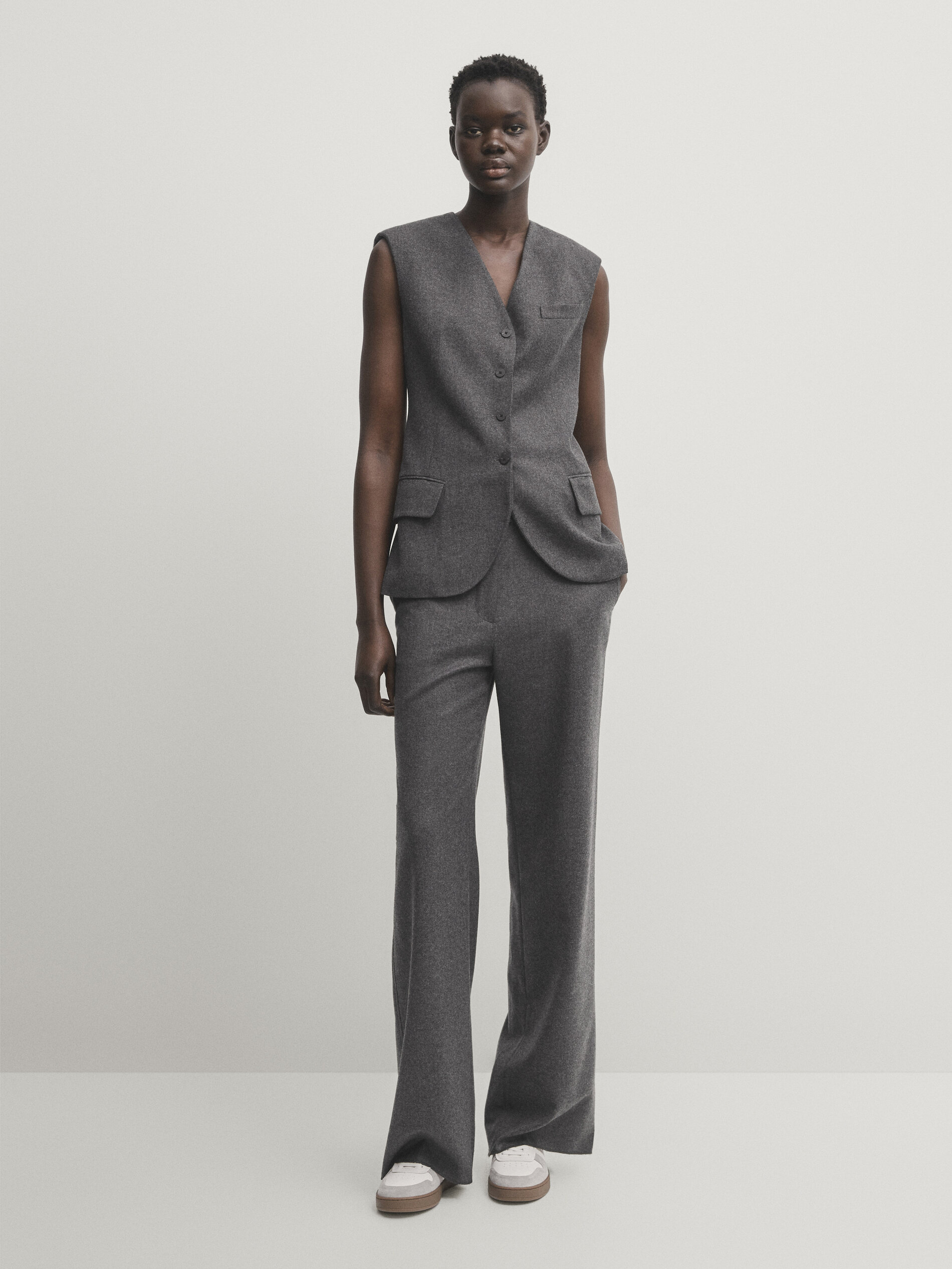 Gilet de best sale costume en laine