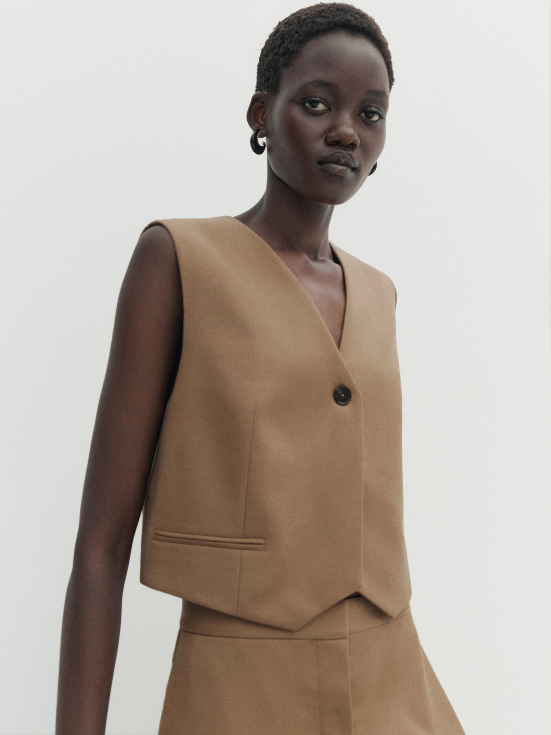 Massimo dutti new arrivals waistcoat