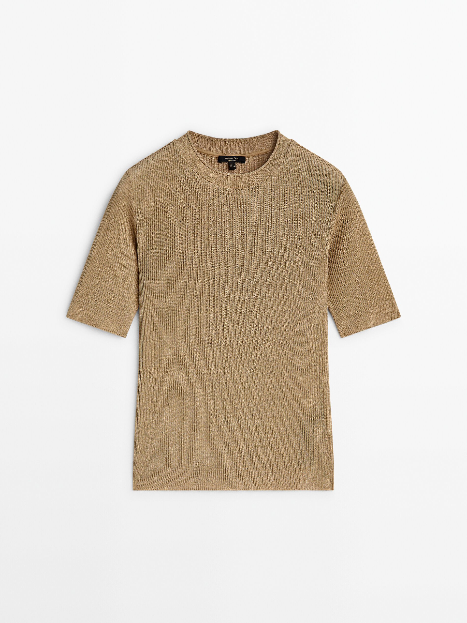 Massimo dutti camisetas best sale manga corta mujer