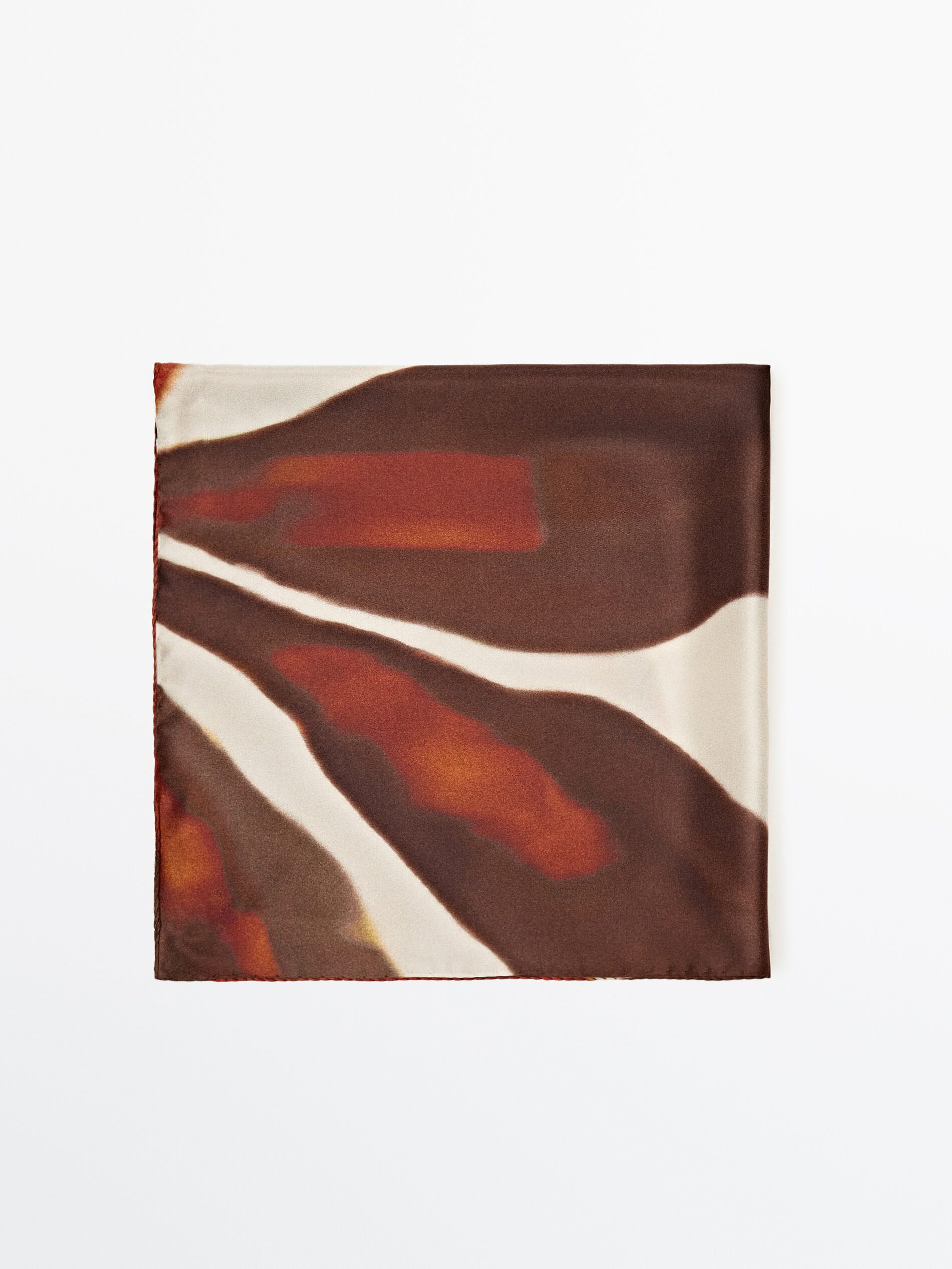 Massimo dutti hotsell silk scarf