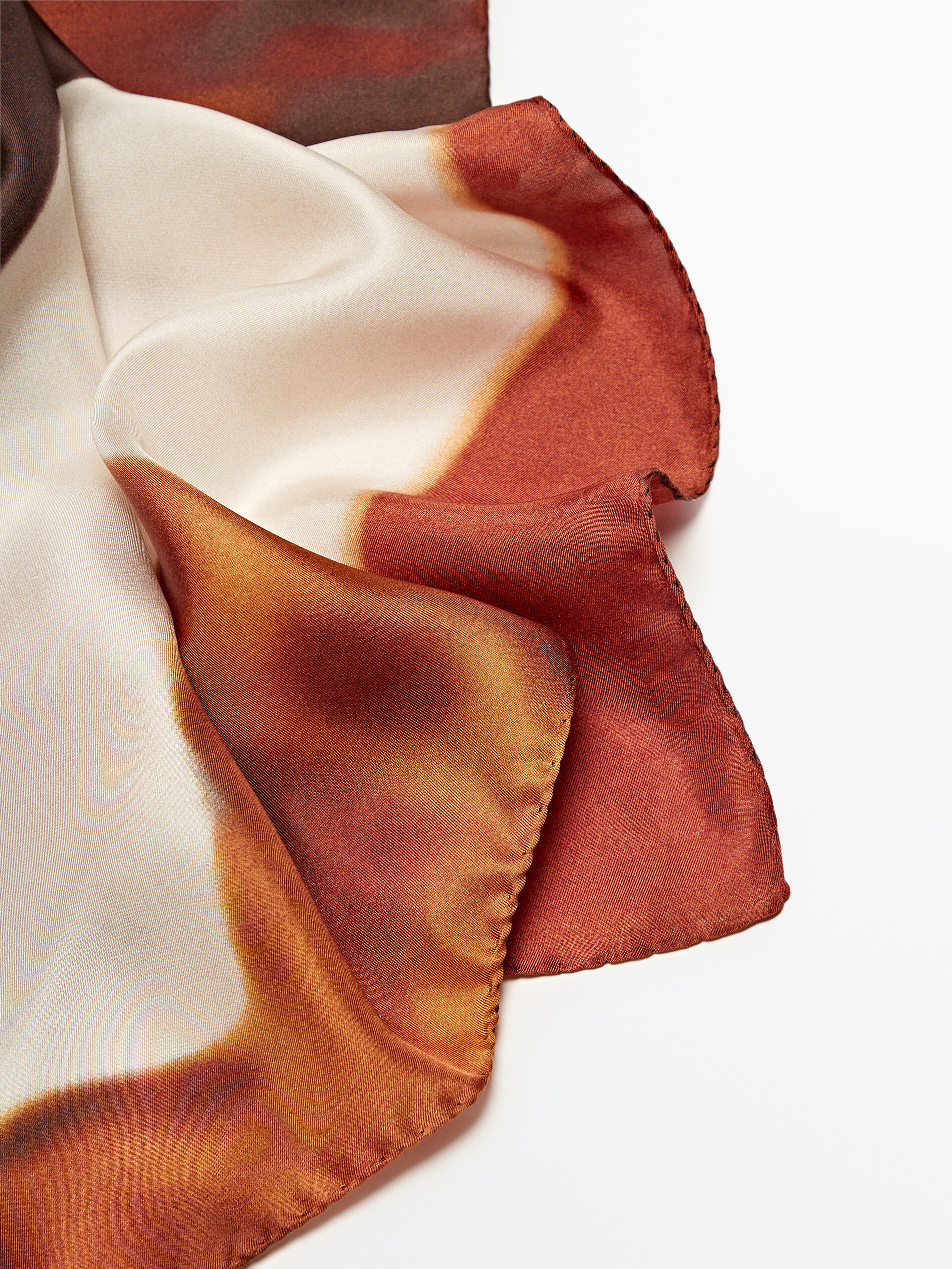 Massimo dutti silk scarf hotsell