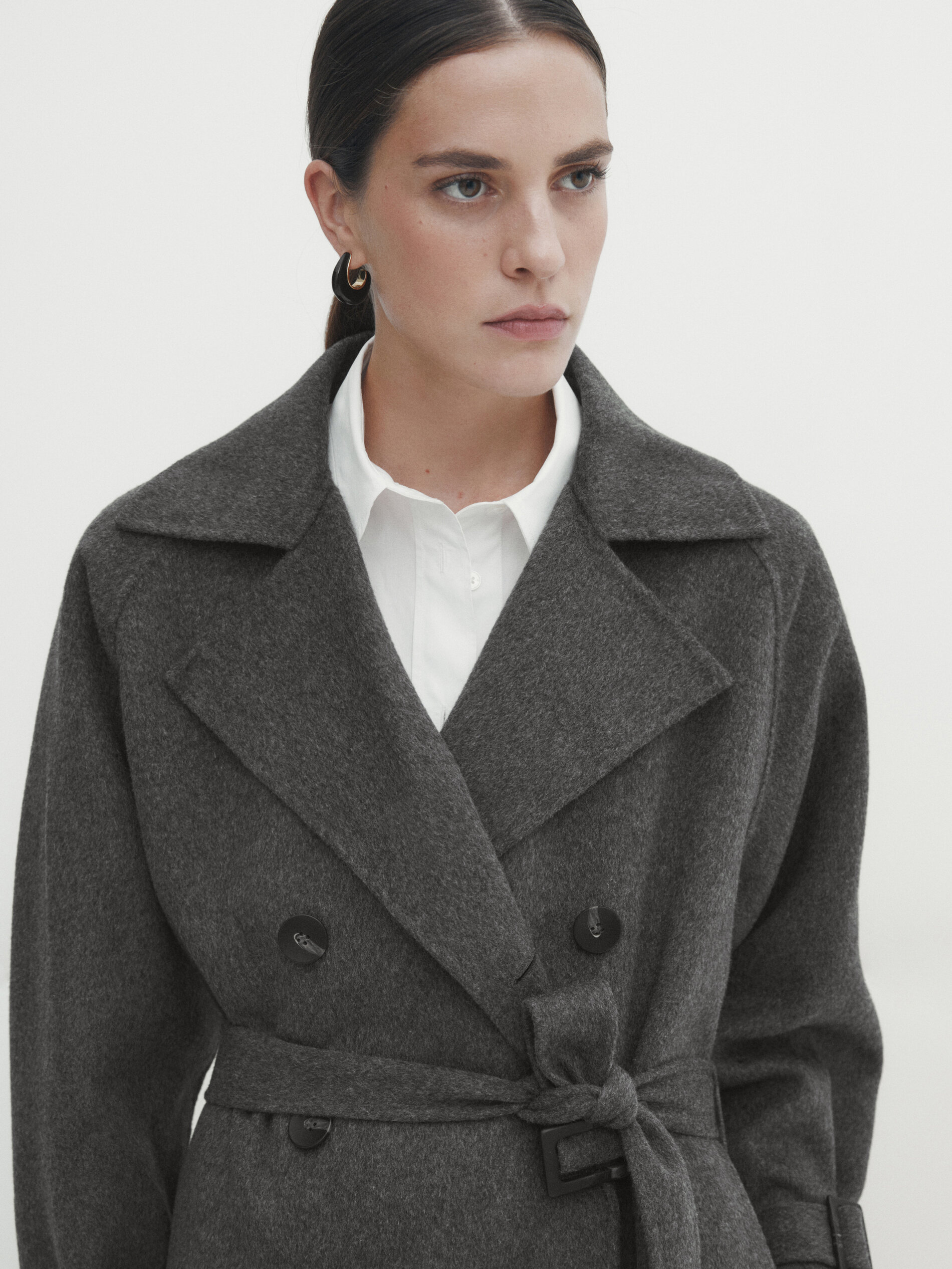 Massimo dutti wool coat discount