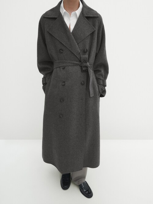 double-breasted wool coats