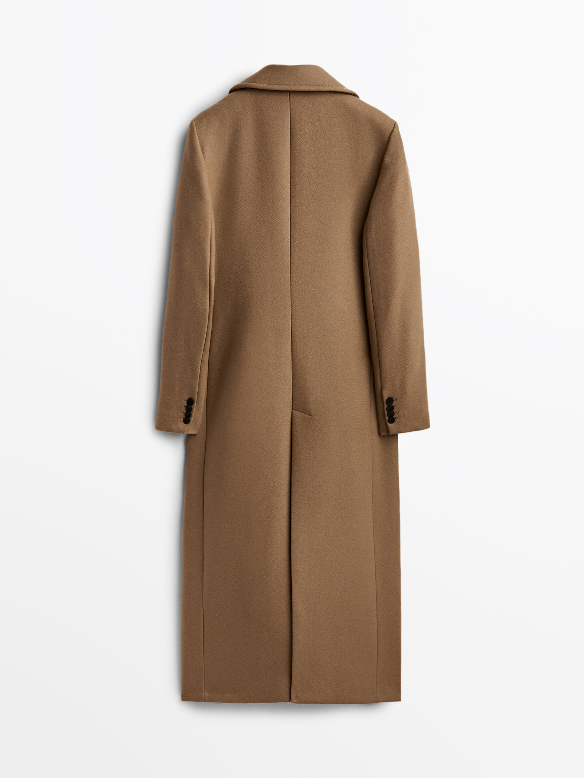 Massimo dutti camel coat on sale